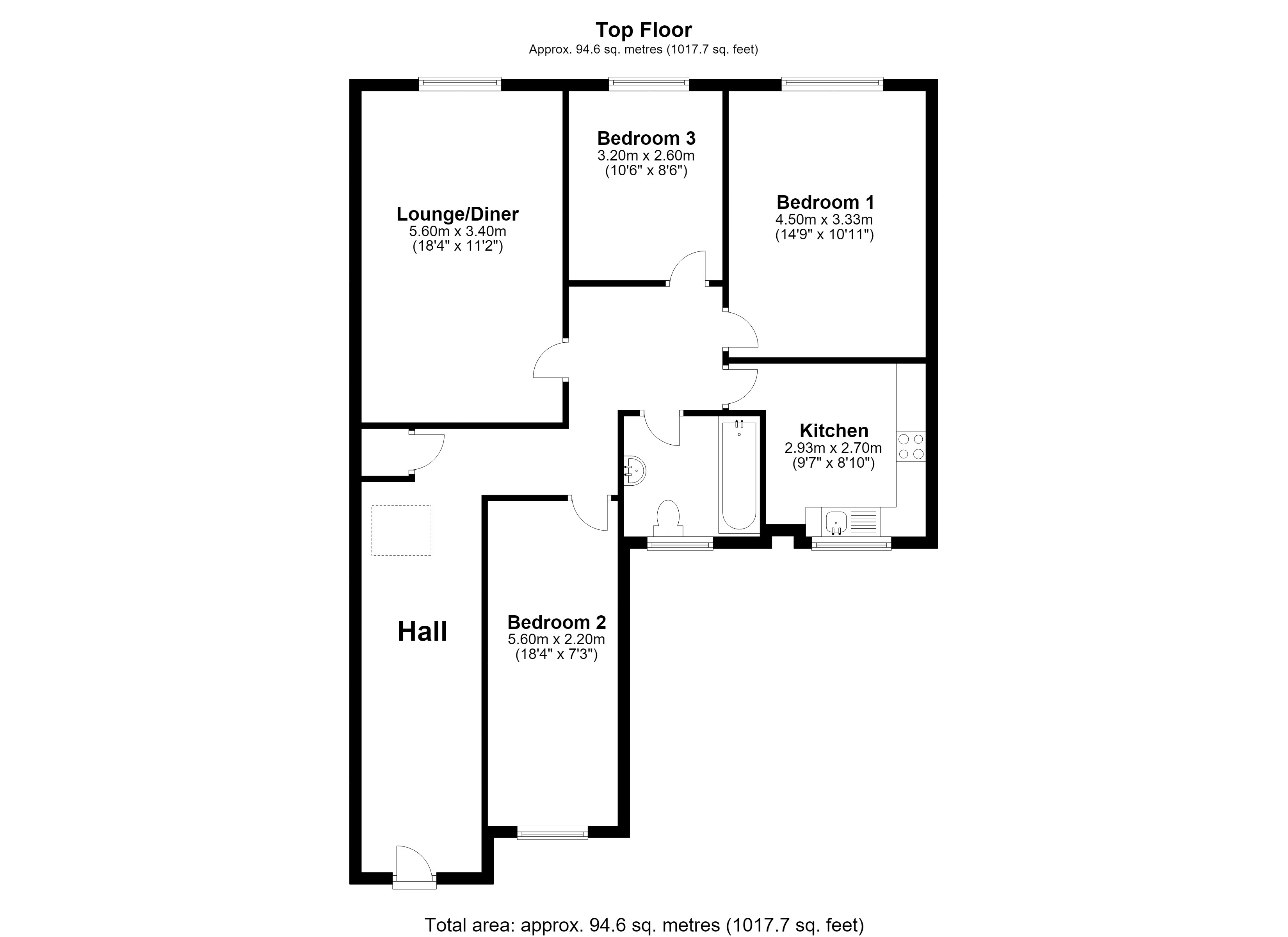71A, East Street, Chichester floorplan