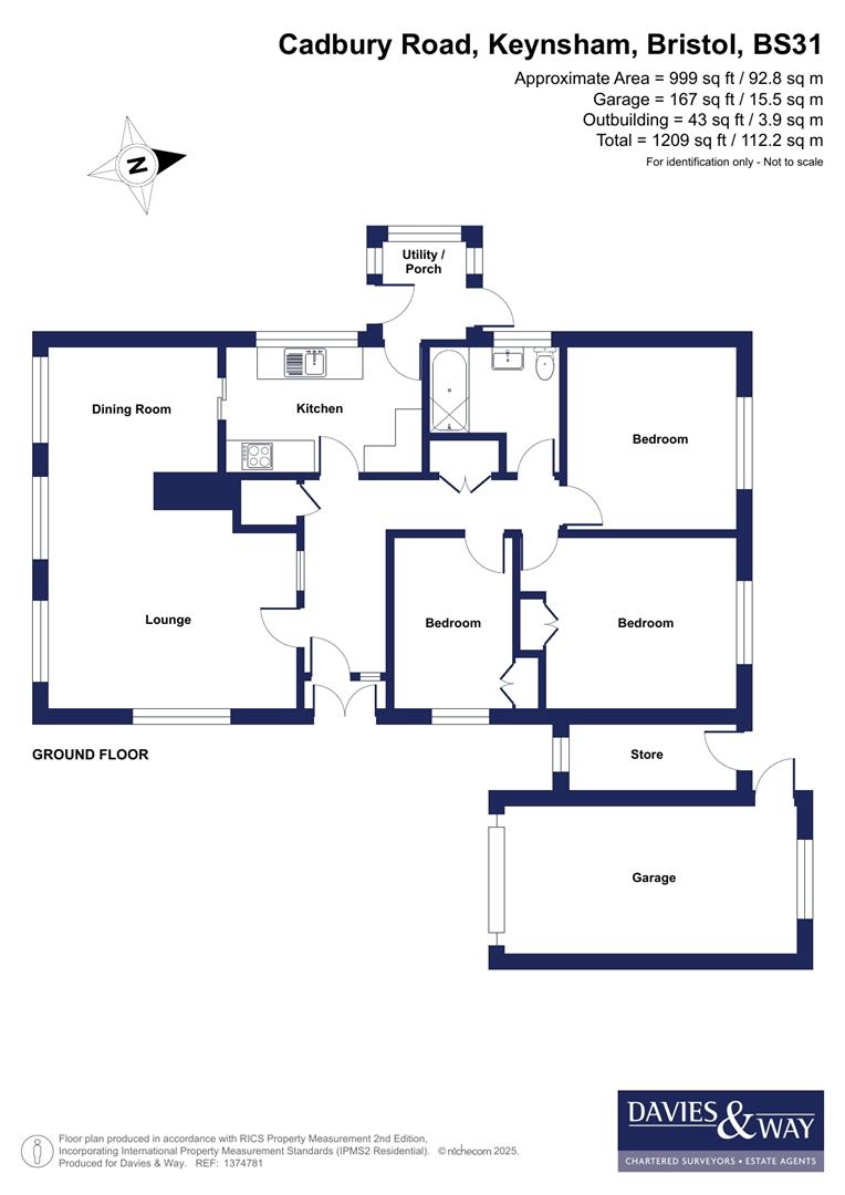 5, Cadbury Road, Bristol floorplan