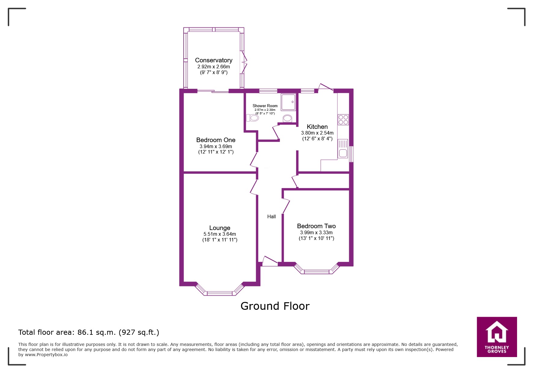 5, Chiltern Gardens, Greater Manchester floorplan