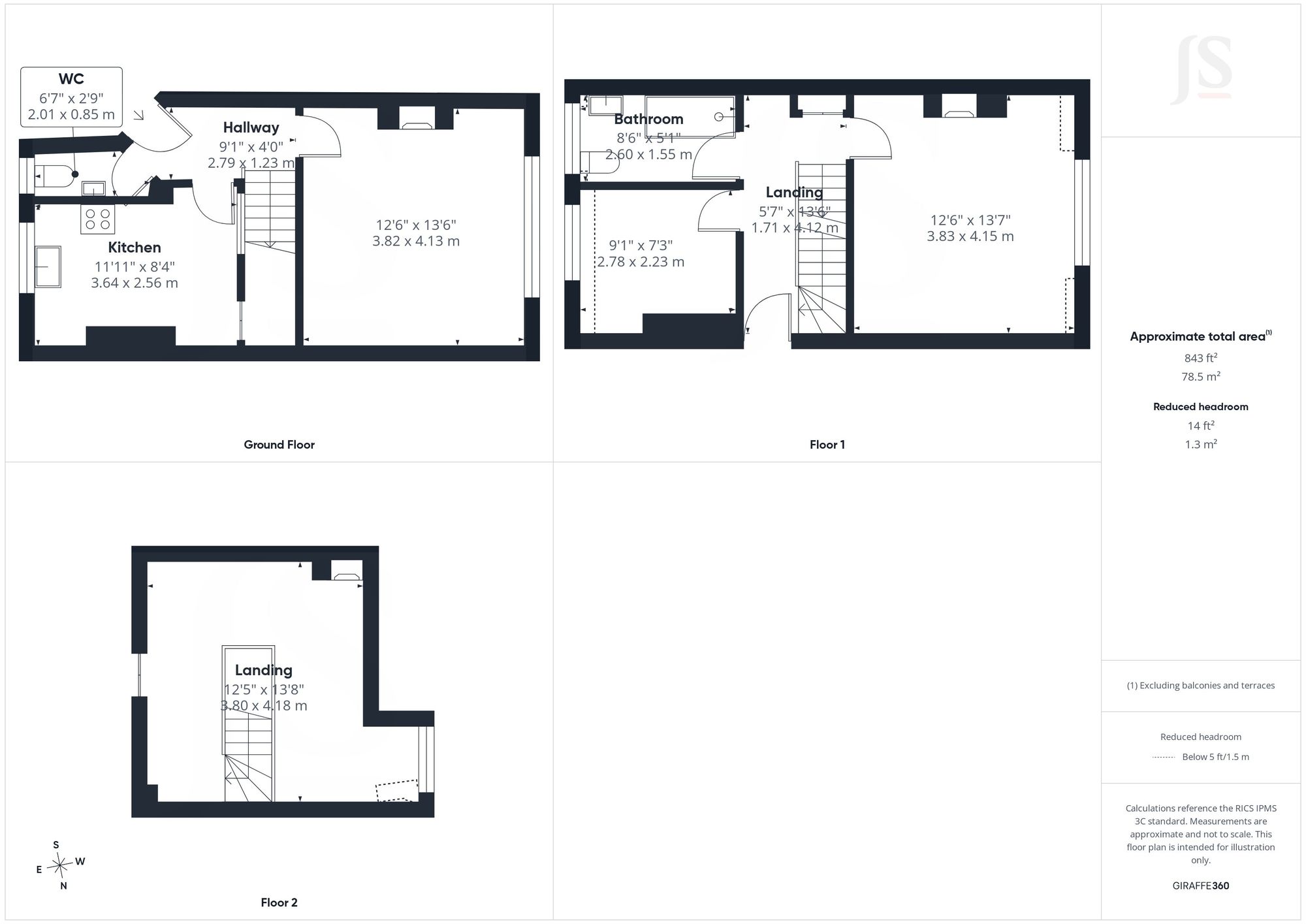 4 Parade Mansions Sea Road, Littlehampton floorplan