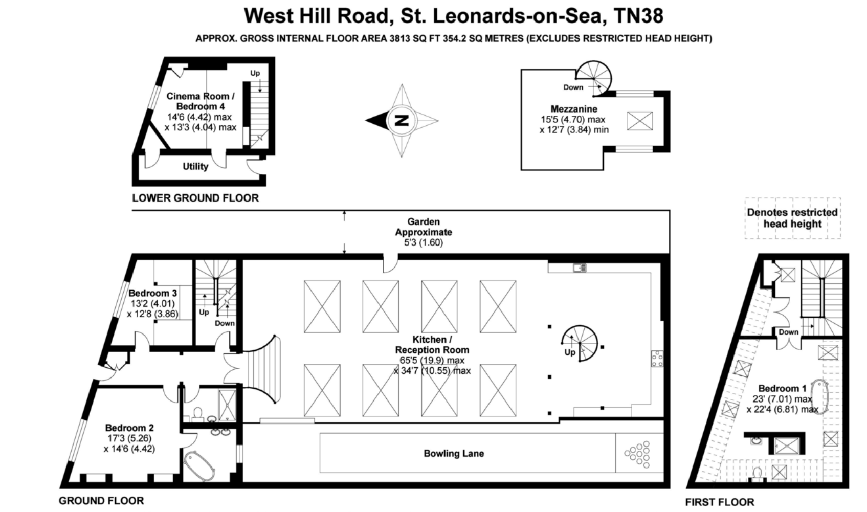4 Bedrooms Detached house for sale in West Hill Road, St. Leonards-On-Sea TN38