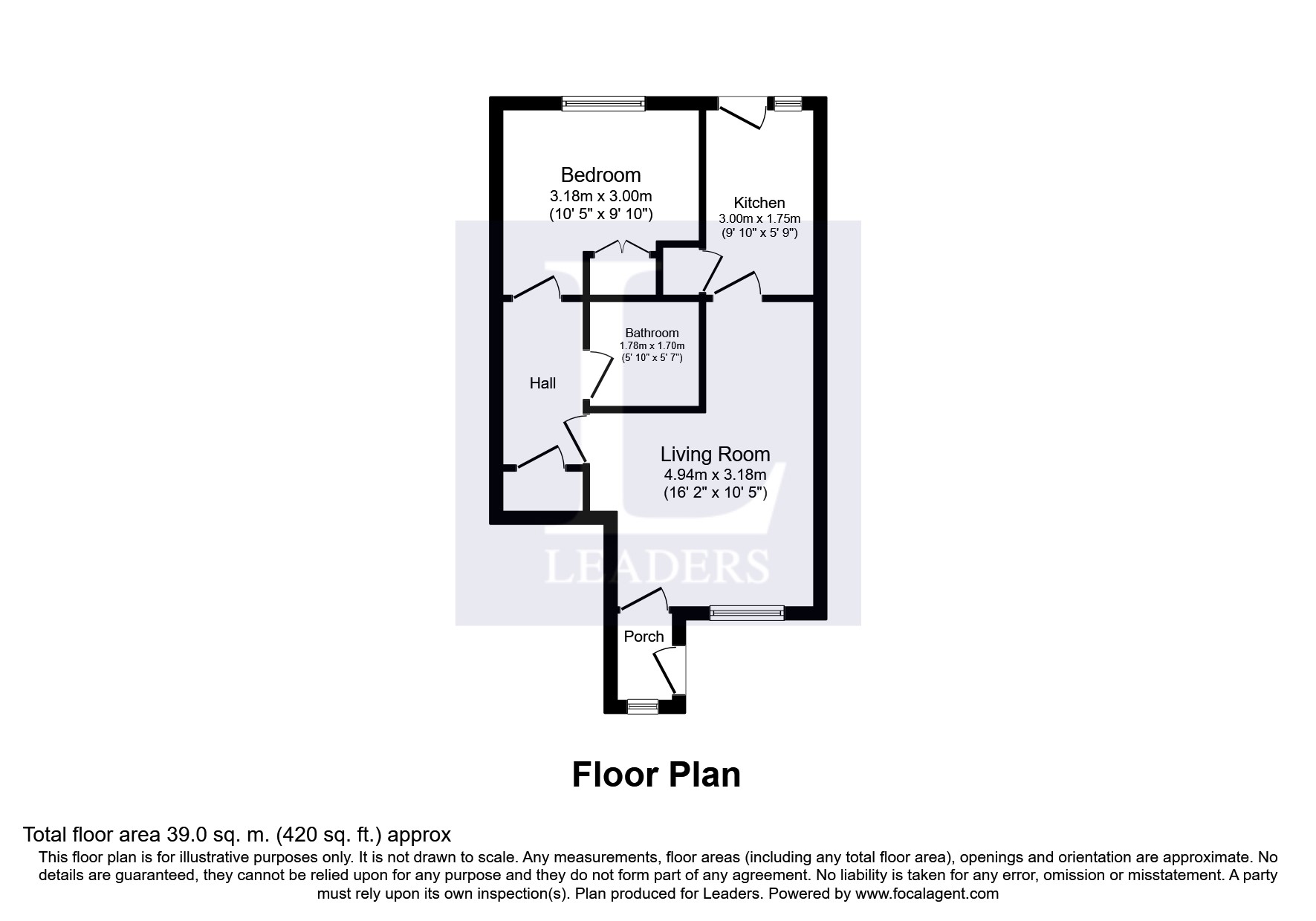 1 Bedrooms Flat to rent in Partridge Walk, Oxford OX4