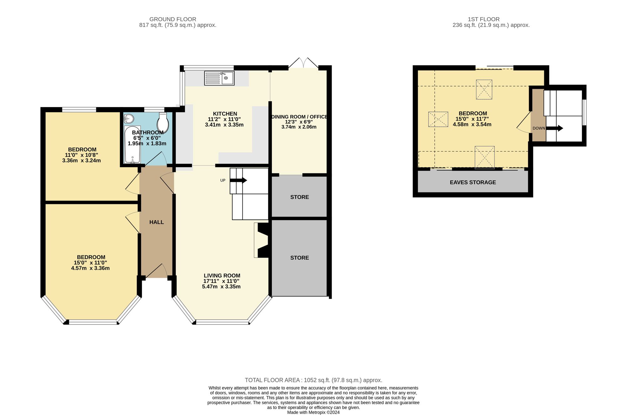 20 Bedale Avenue, York floorplan