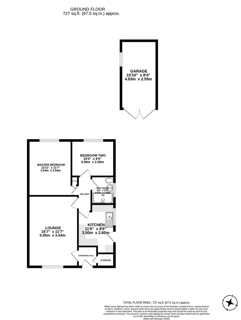 10, Kirkstall Close, Chorley floorplan