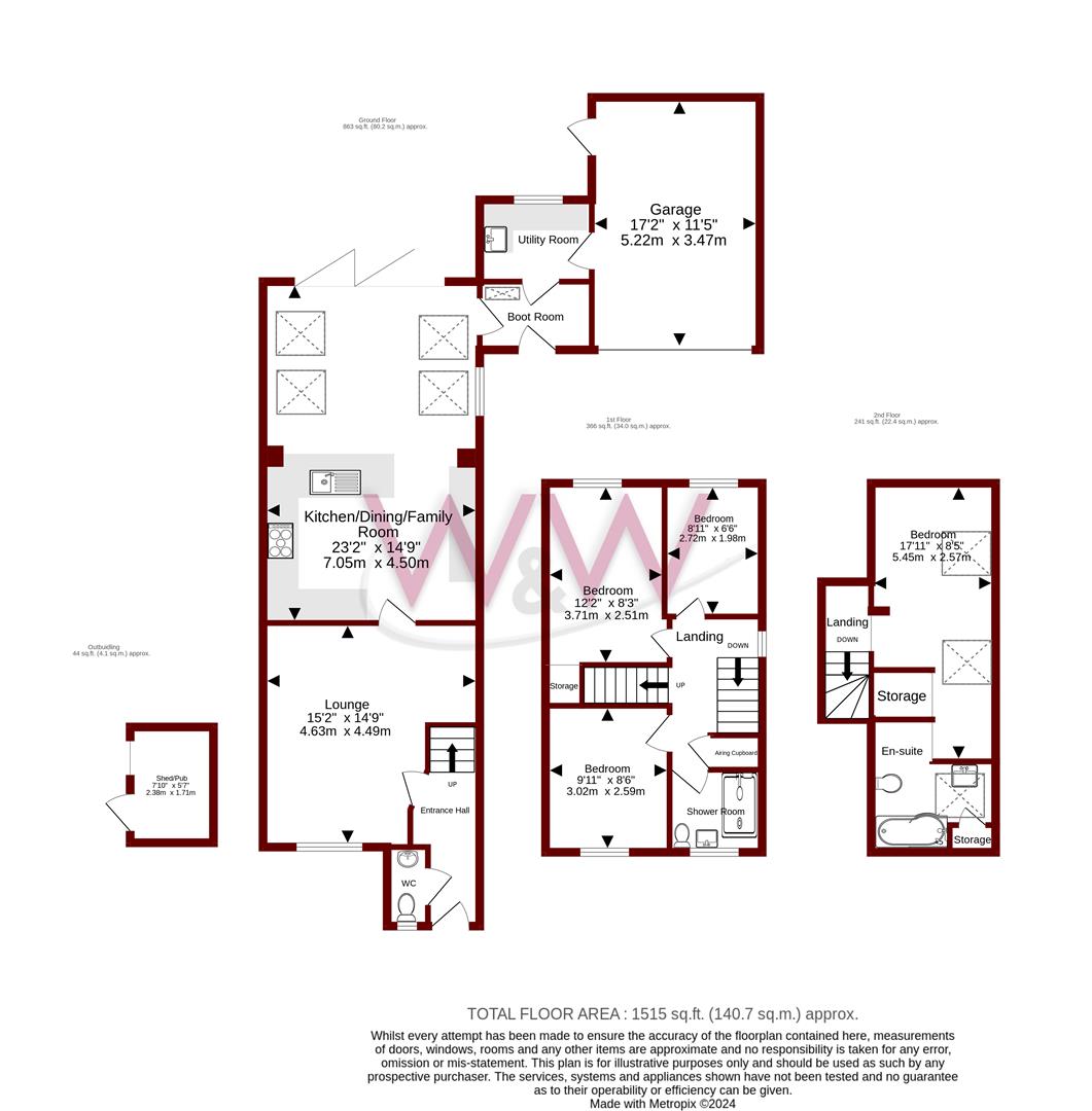 15, John Bunyan Close, Whiteley floorplan