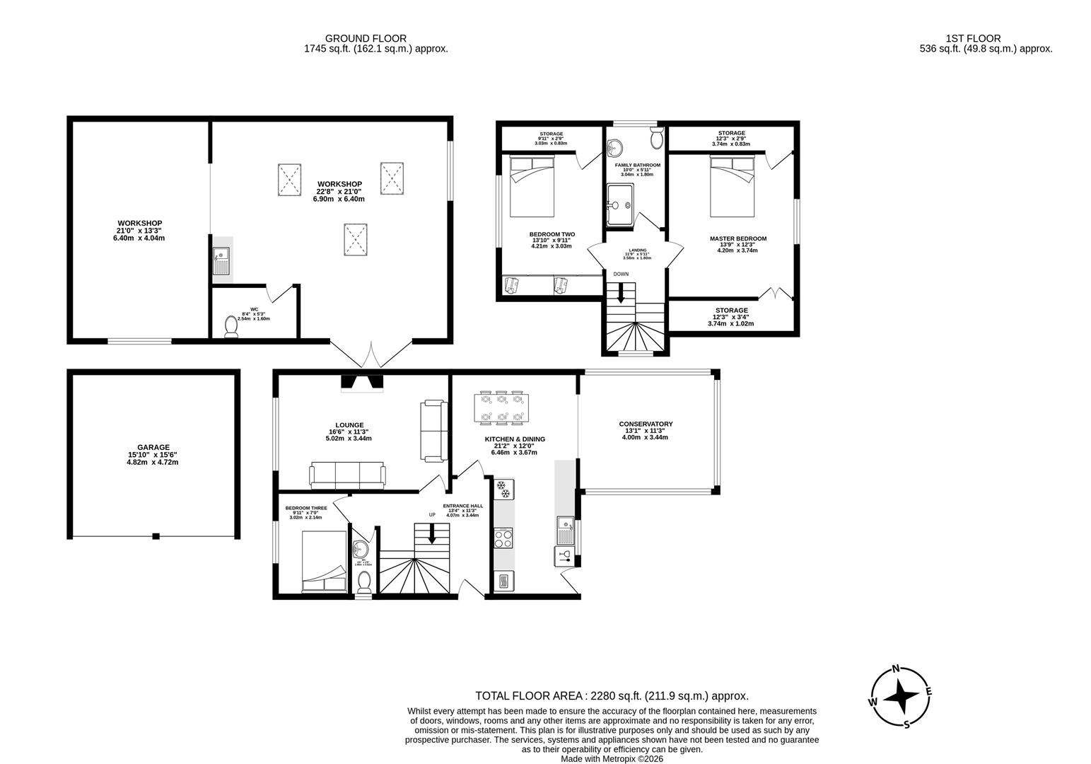 Ancris, Bett Lane, Chorley floorplan