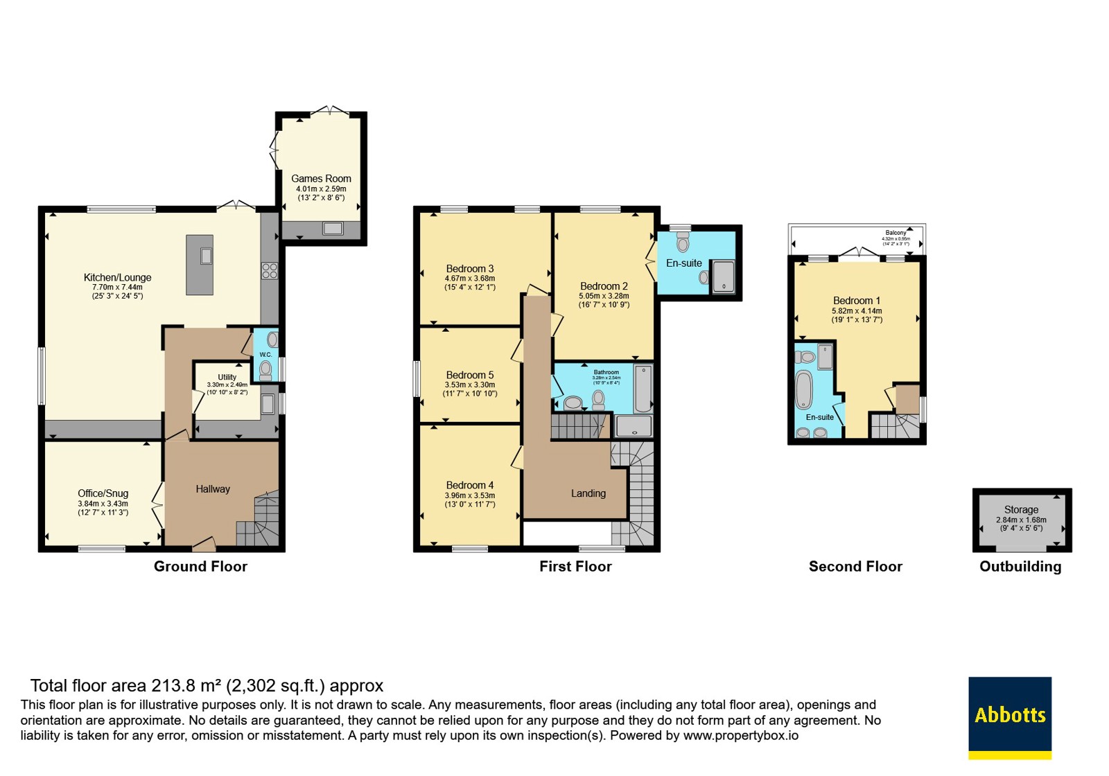 63, Constitution Hill, Essex floorplan
