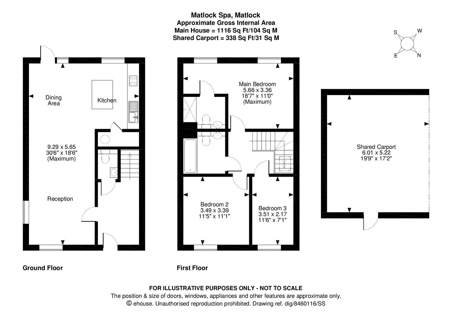 MSW3, Morningside Walk, Matlock floorplan