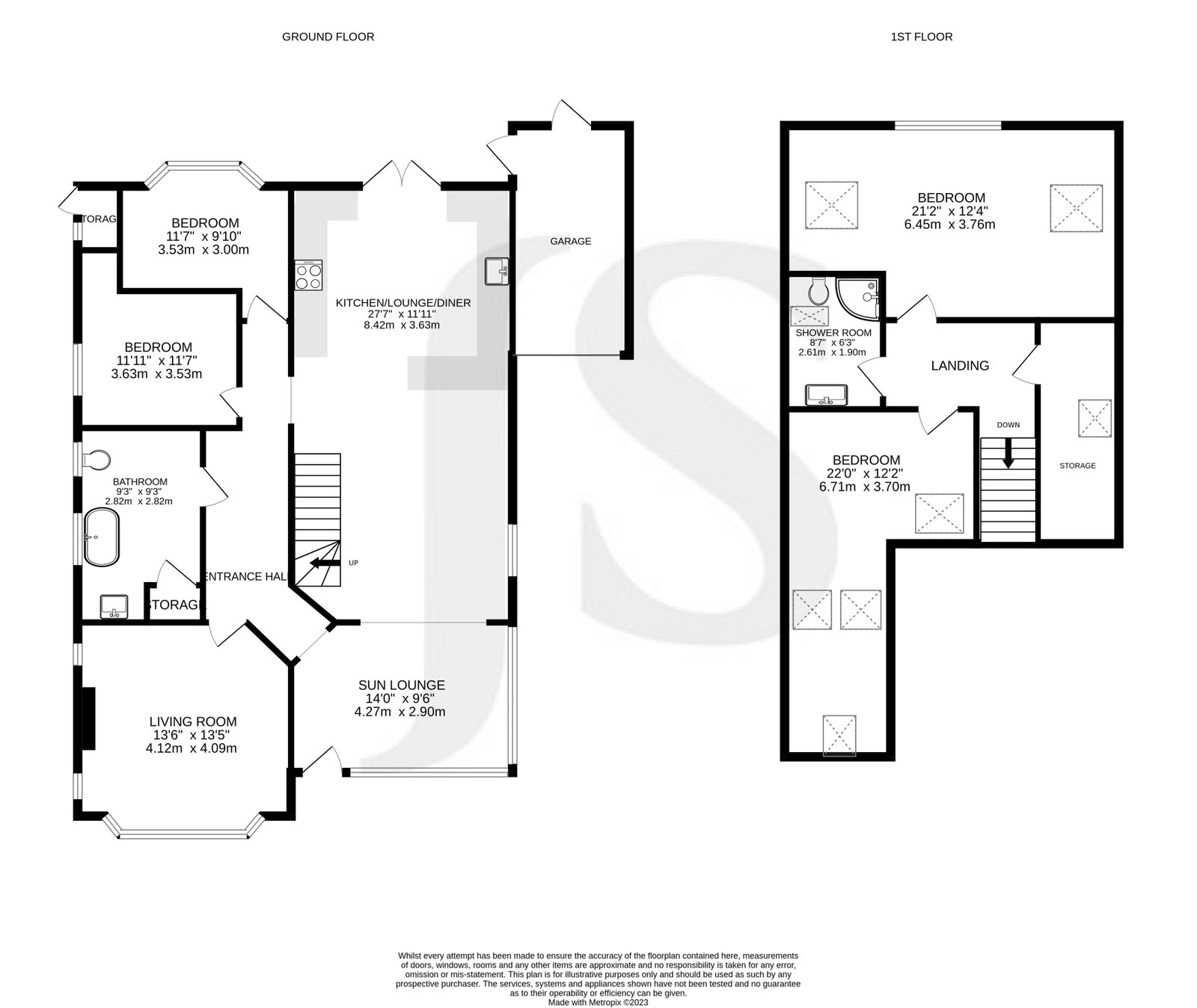 28, Sullington Gardens, Worthing floorplan