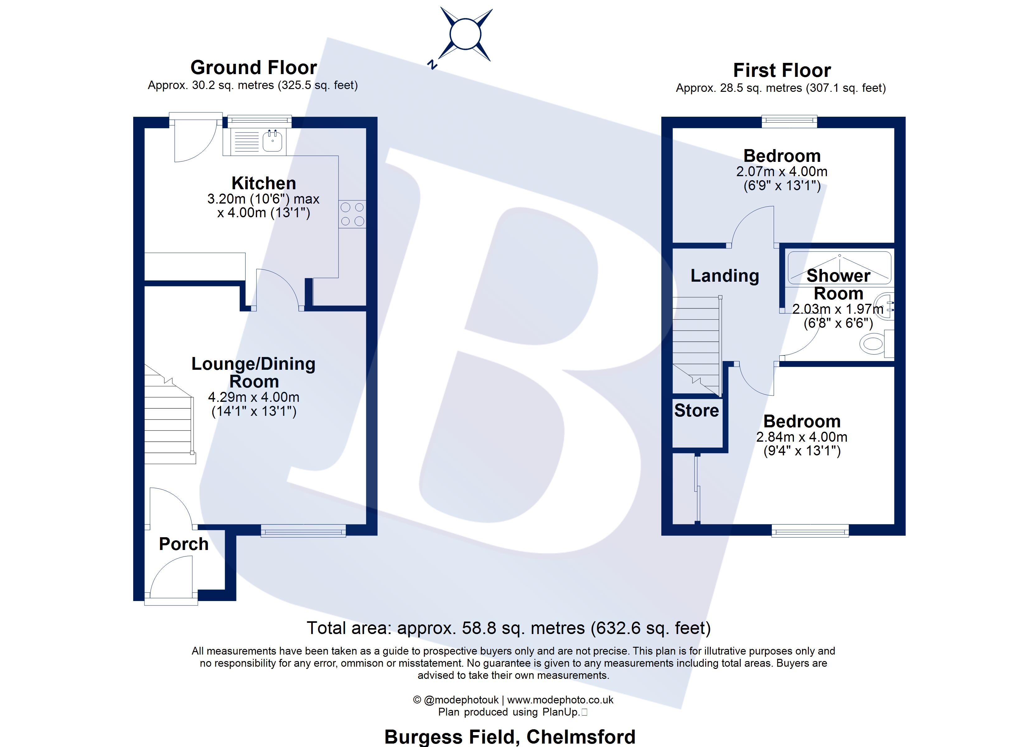 104, Burgess Field, Chelmsford floorplan