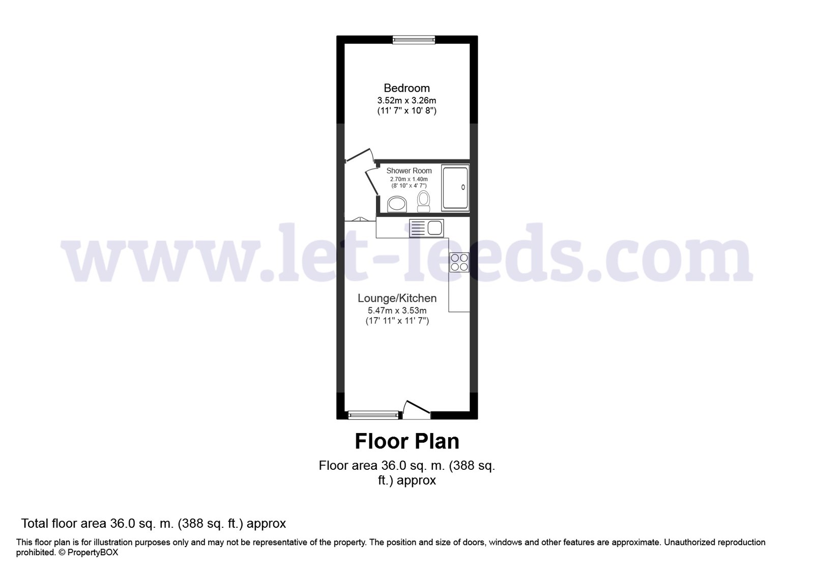 17a, Twenty Twenty House, Leeds floorplan