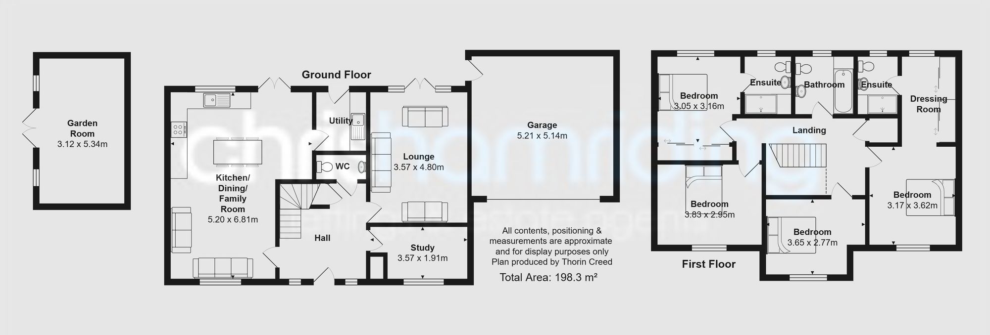 12 Woodpecker Place, Congleton floorplan
