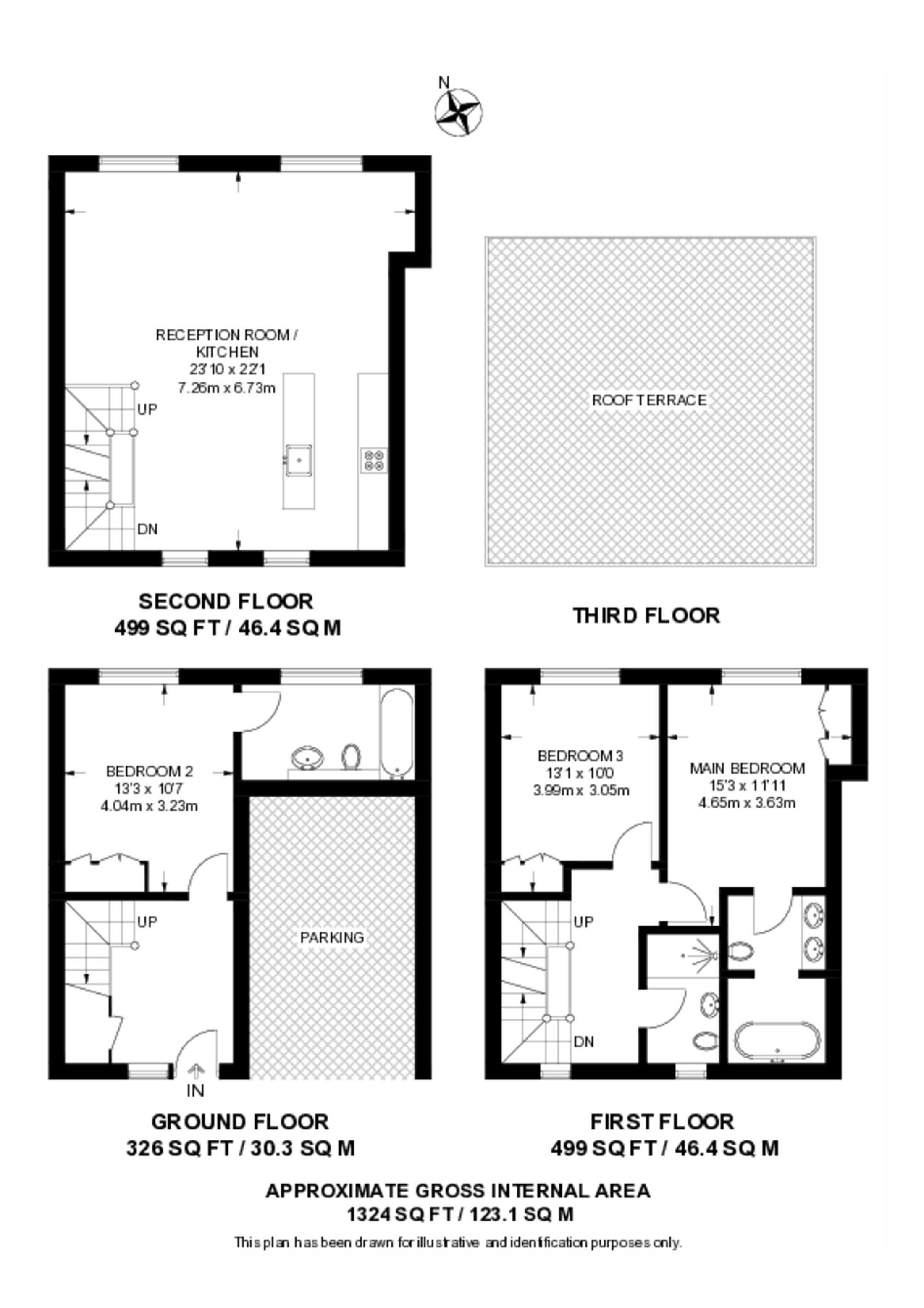 Elm Grove, Wimbledon floorplan