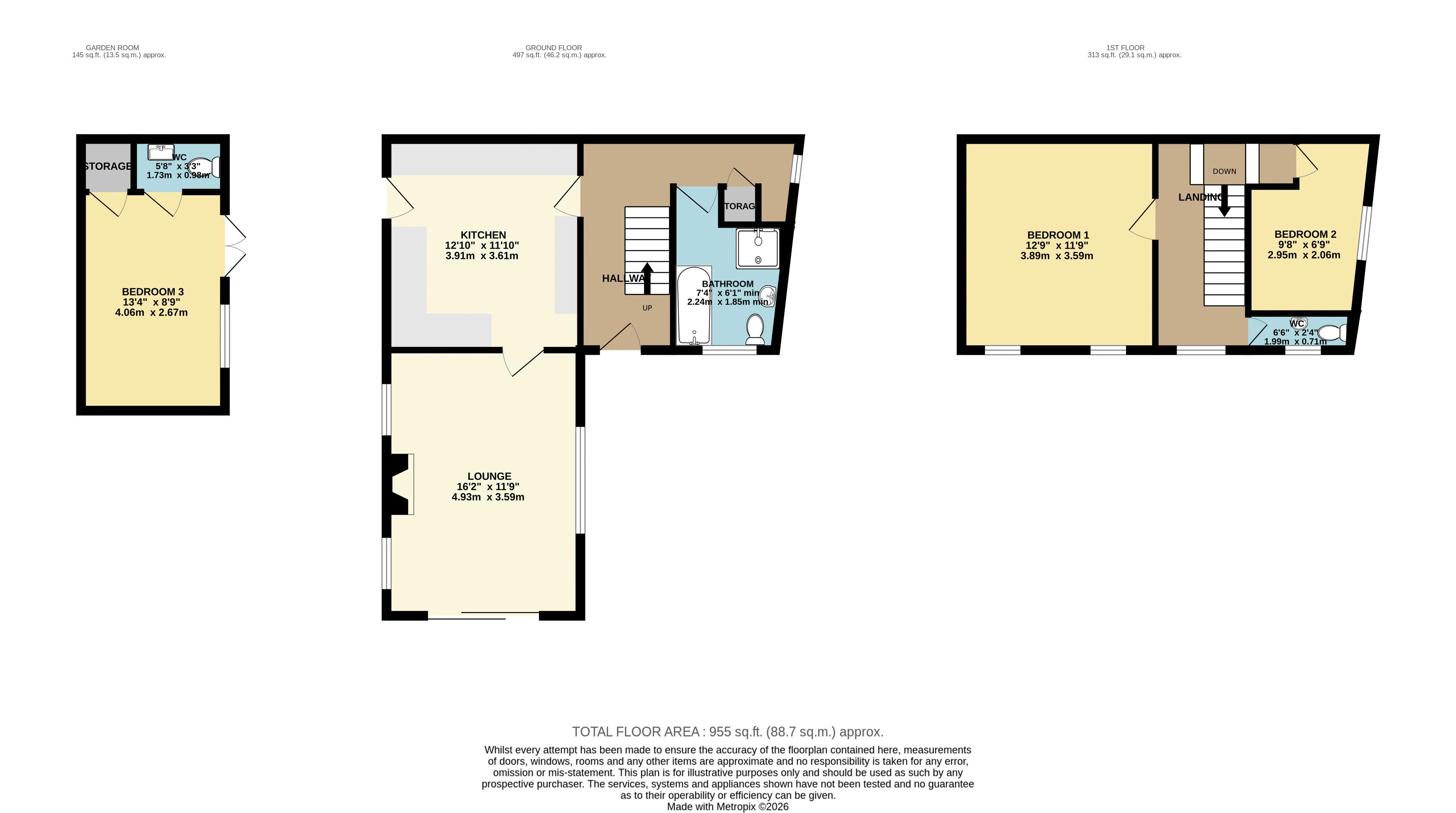 22, Carlton Road, Lincoln floorplan