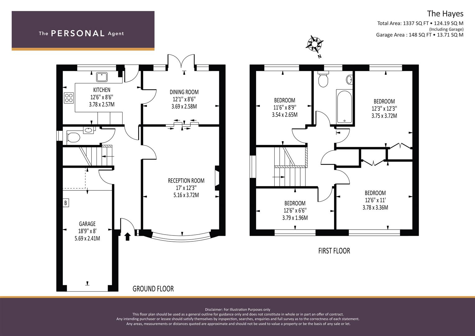 5, The Hayes, Epsom floorplan