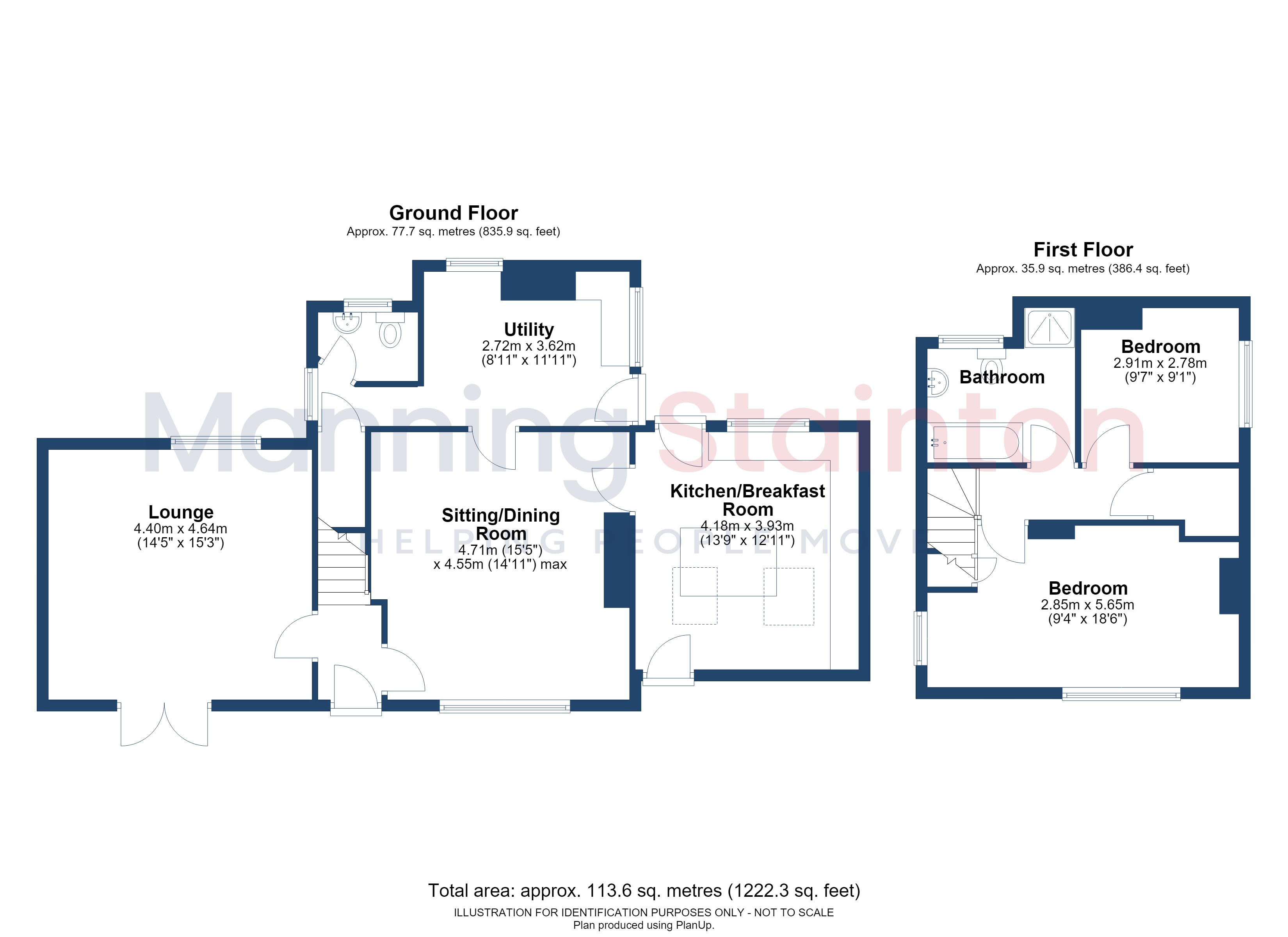 Ivy Dene, 1, Burnt Side Road, West Yorkshire floorplan