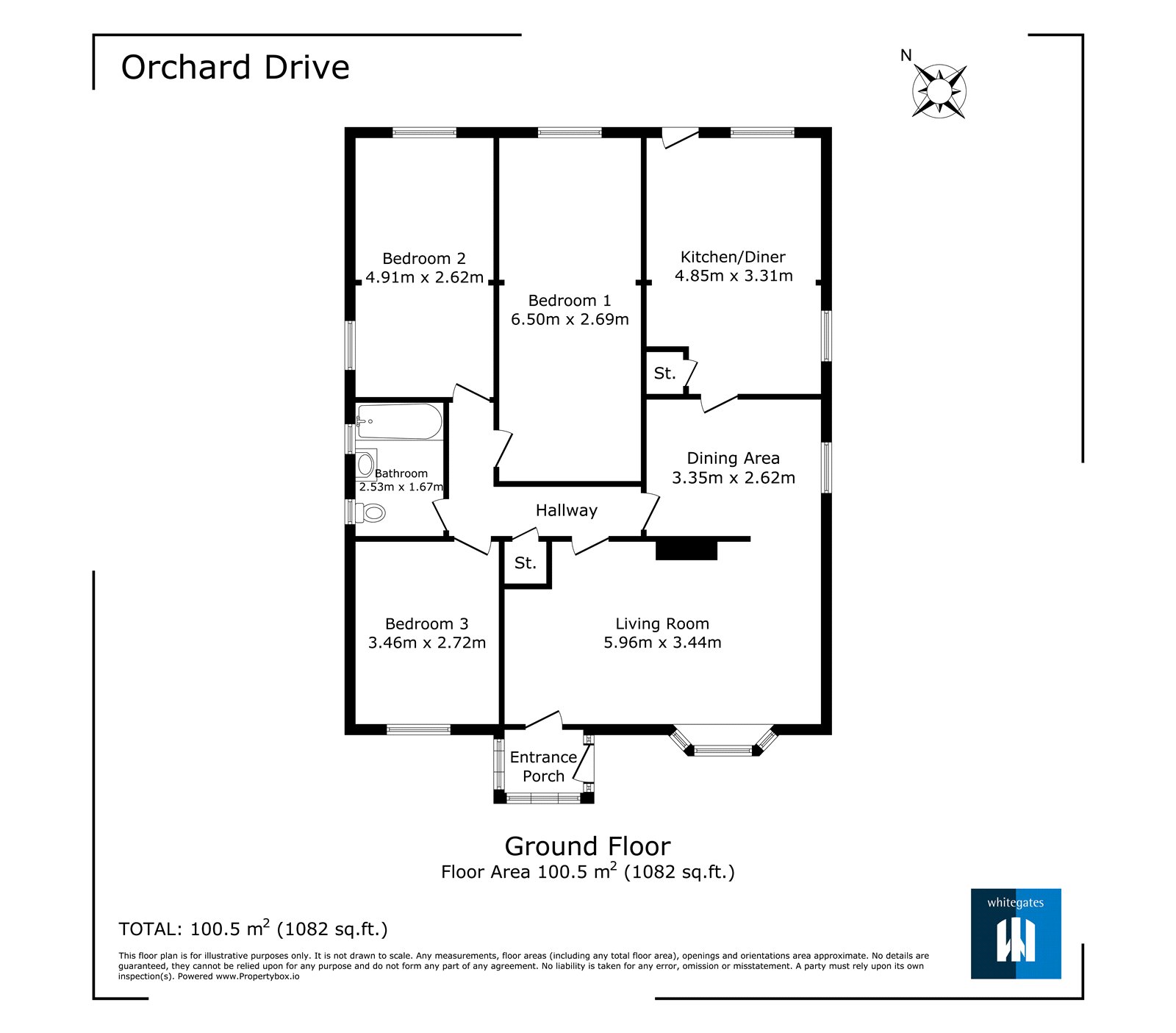 Orchard Drive, West Yorkshire floorplan