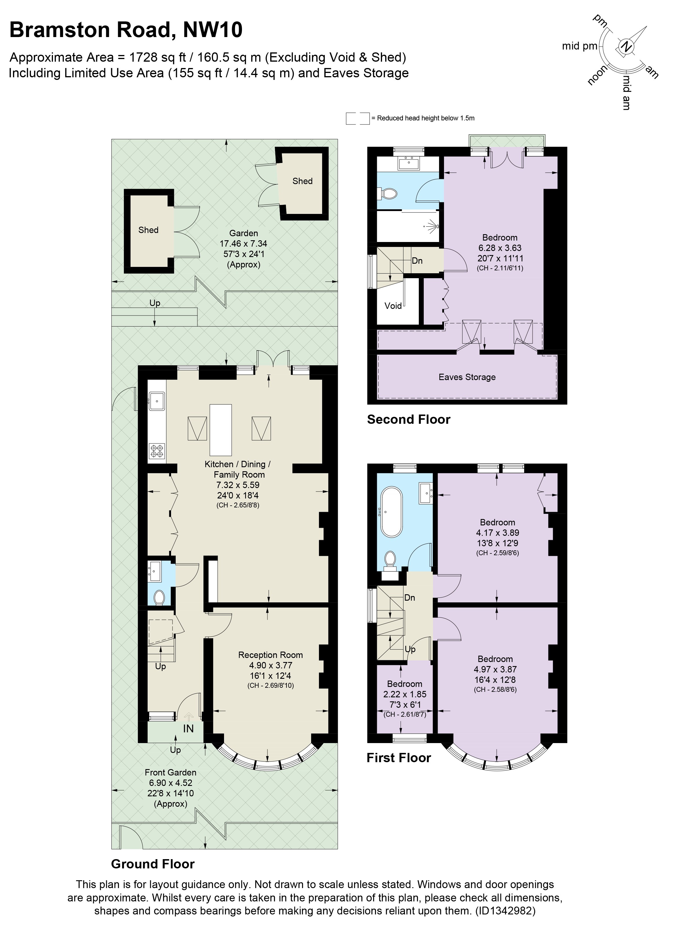 Bramston Road, London floorplan