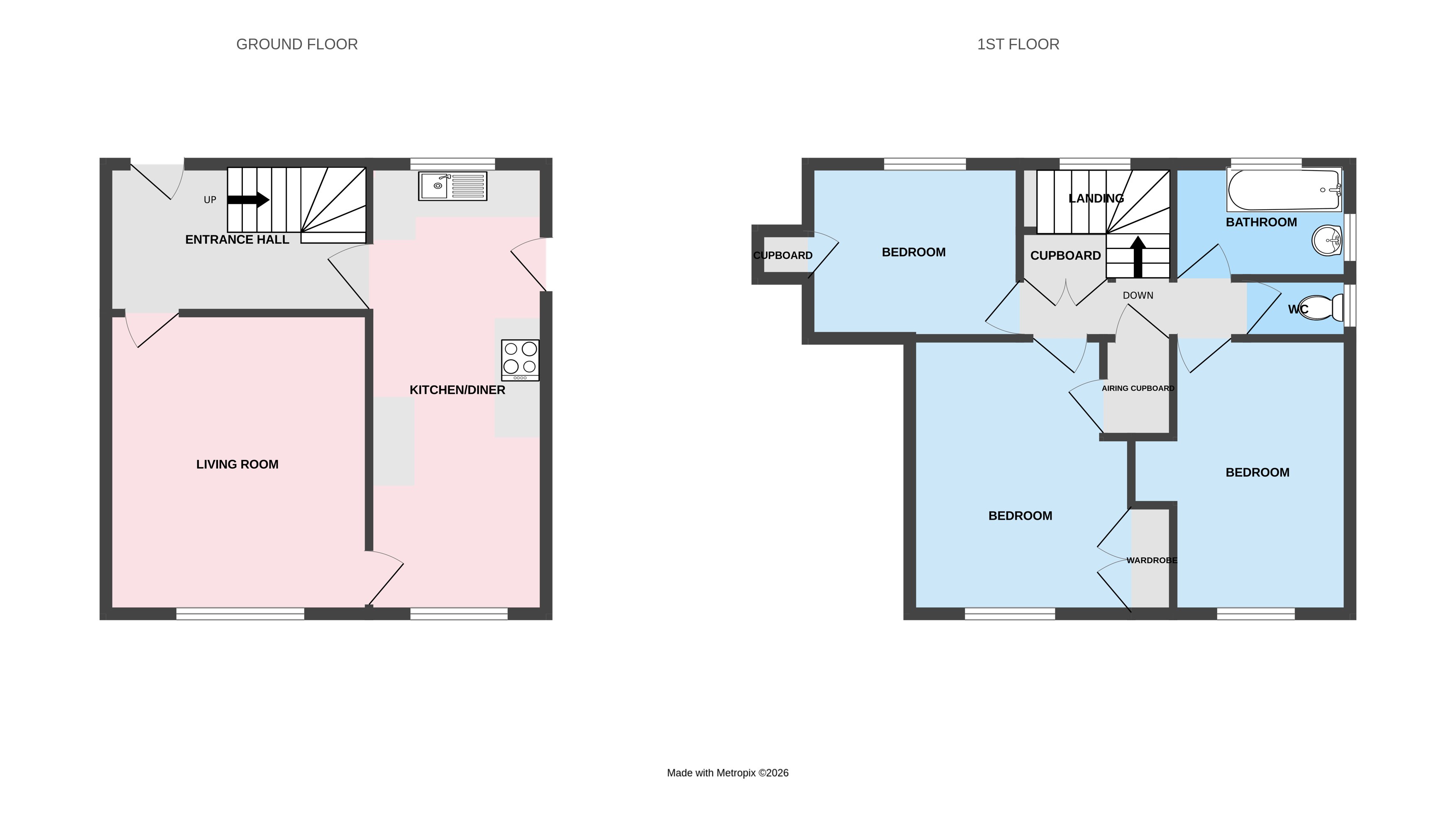 Church Close, Shrewsbury floorplan