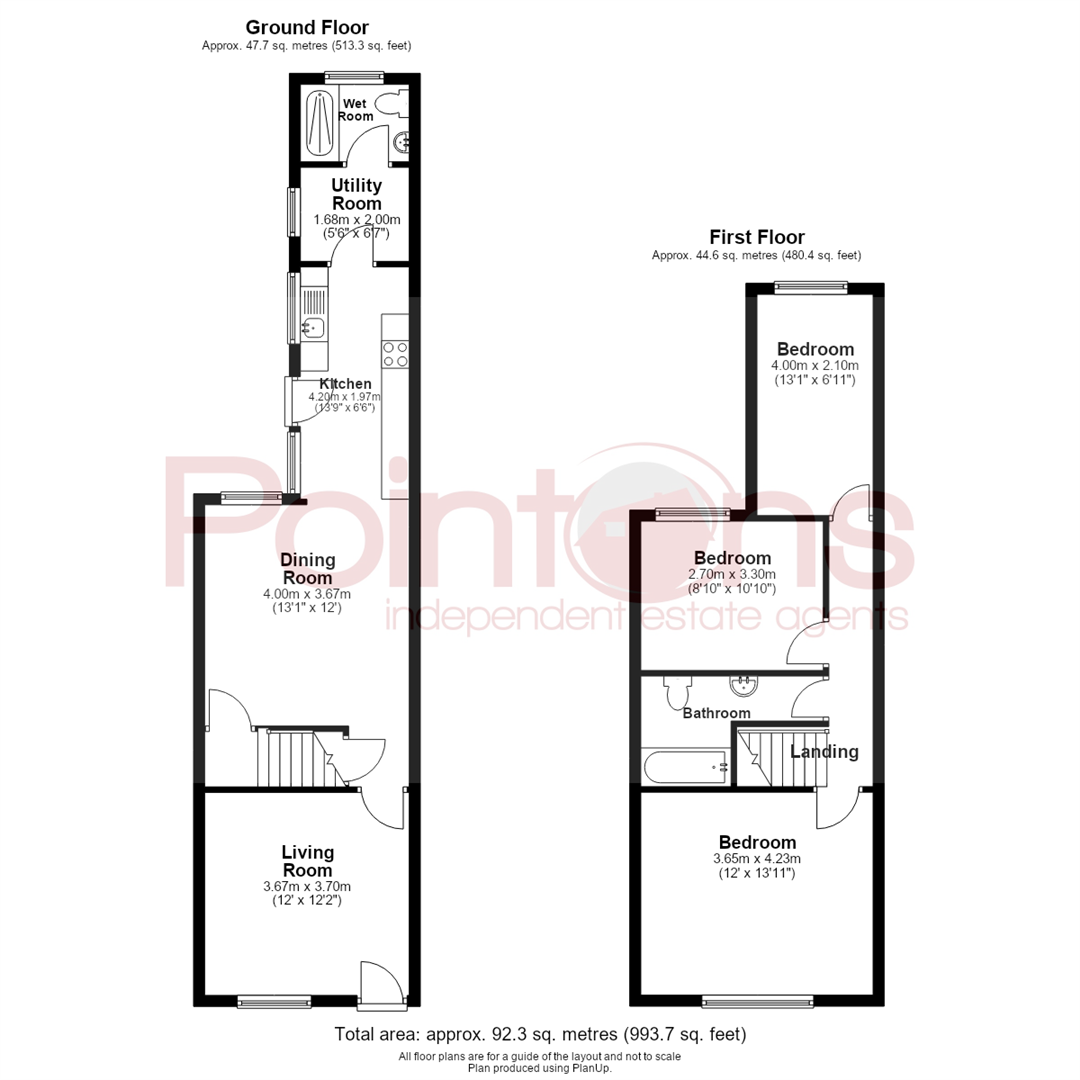 Grove Road, Nuneaton floorplan