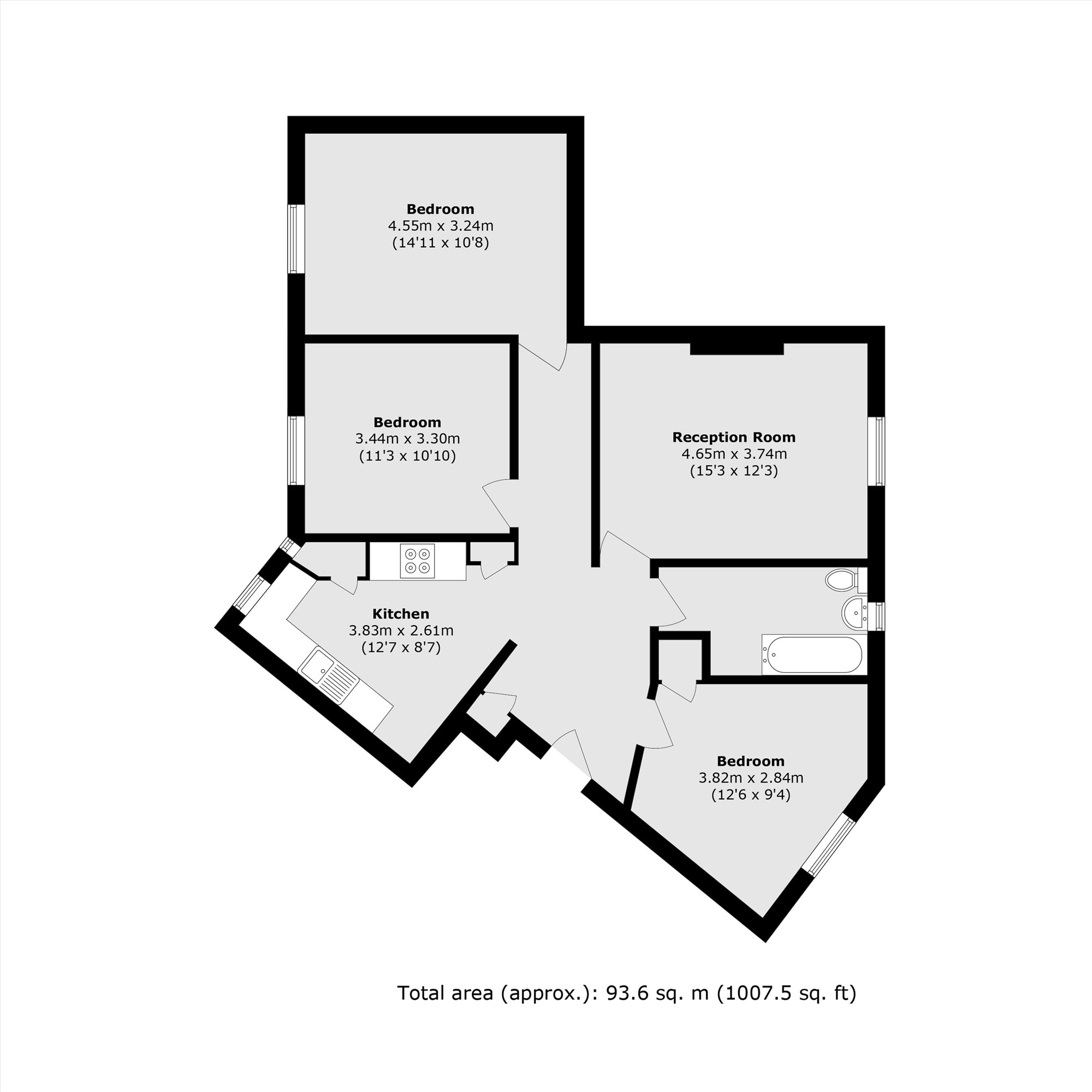 Flat 40, Norbiton Hall, London Road, Kingston Upon Thames floorplan
