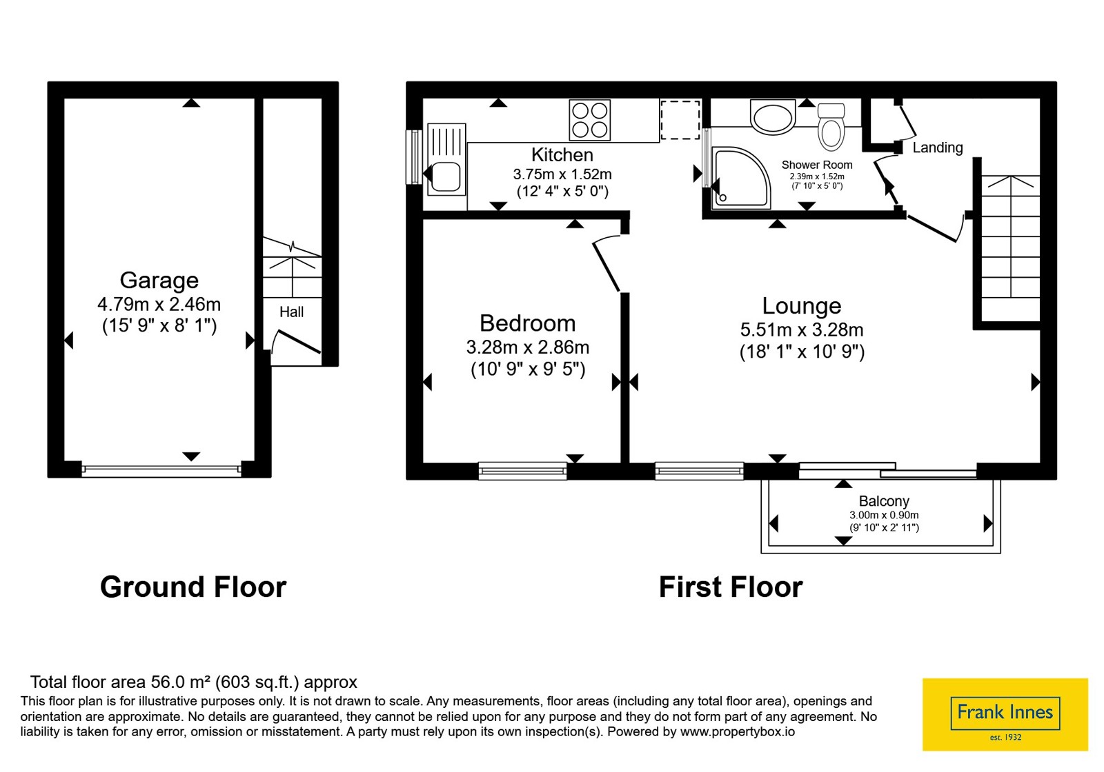 5A,, Old Hall Road, Derbyshire floorplan