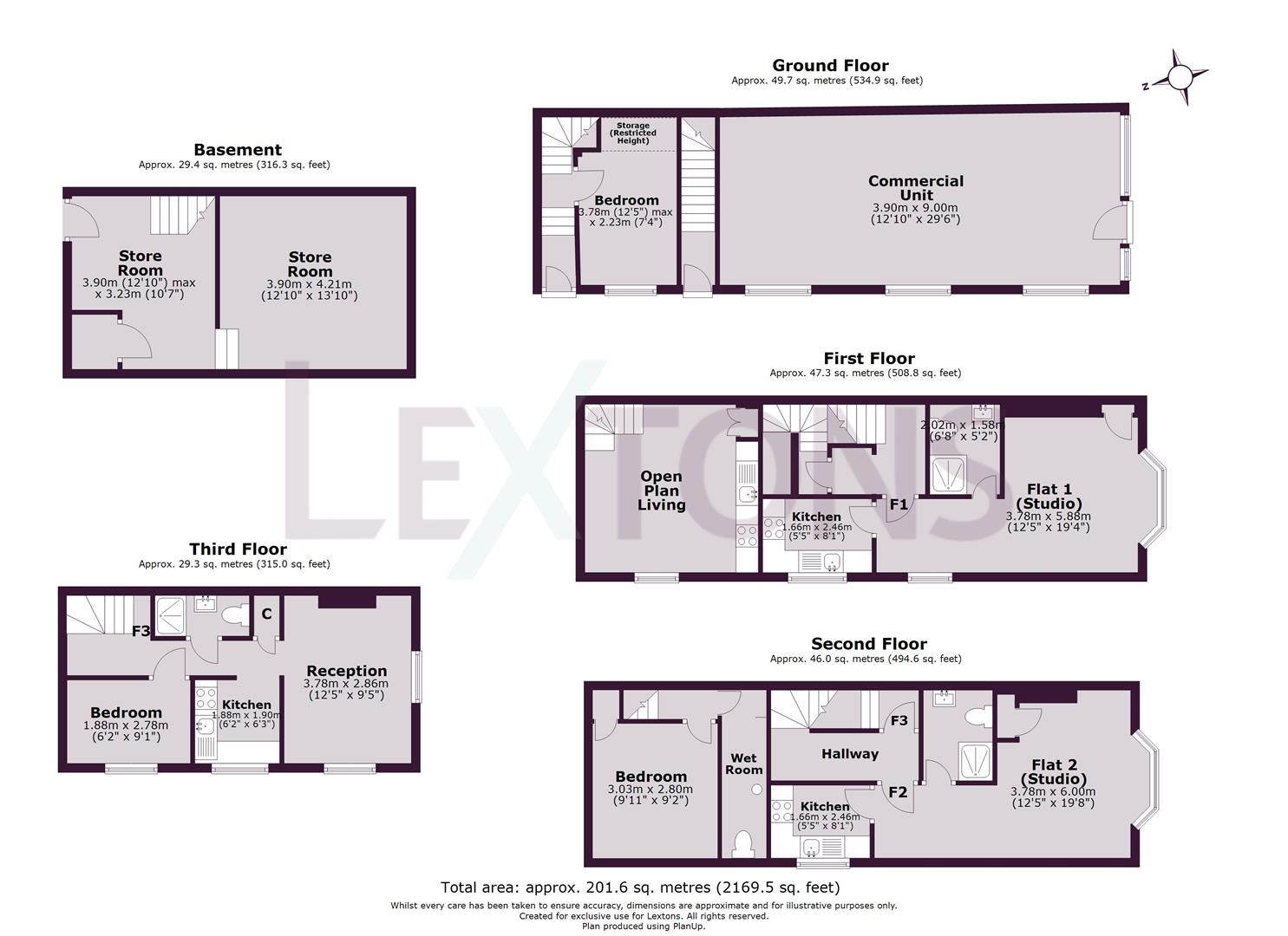 15, St. James's Street, Brighton floorplan