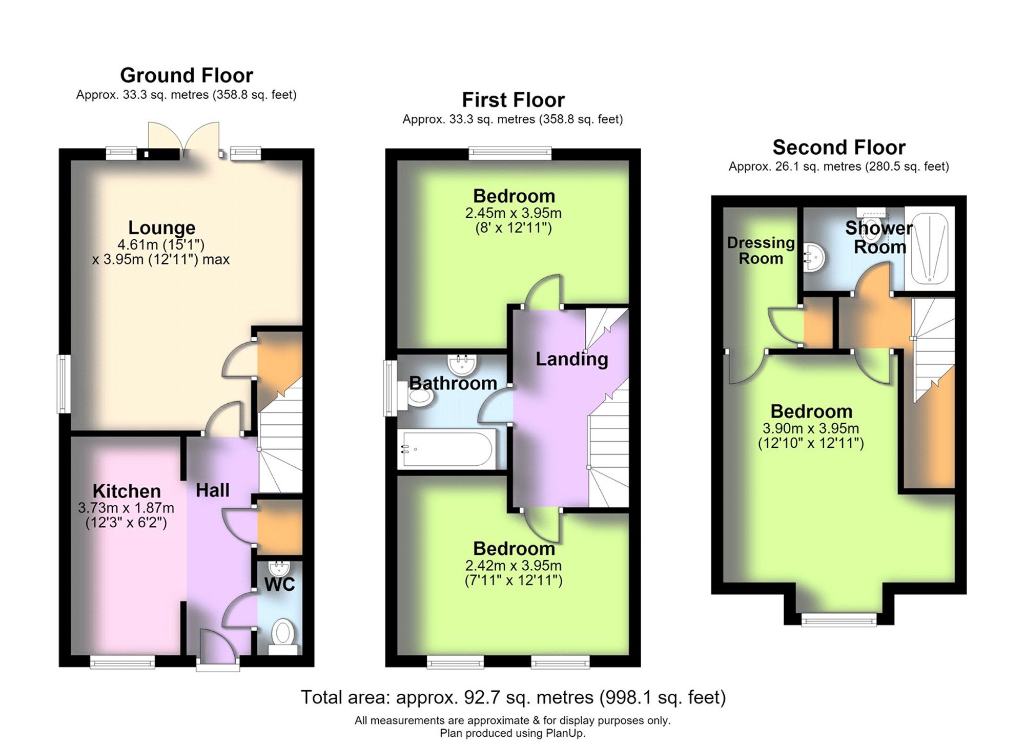 3, Peacock Grove, Telford floorplan