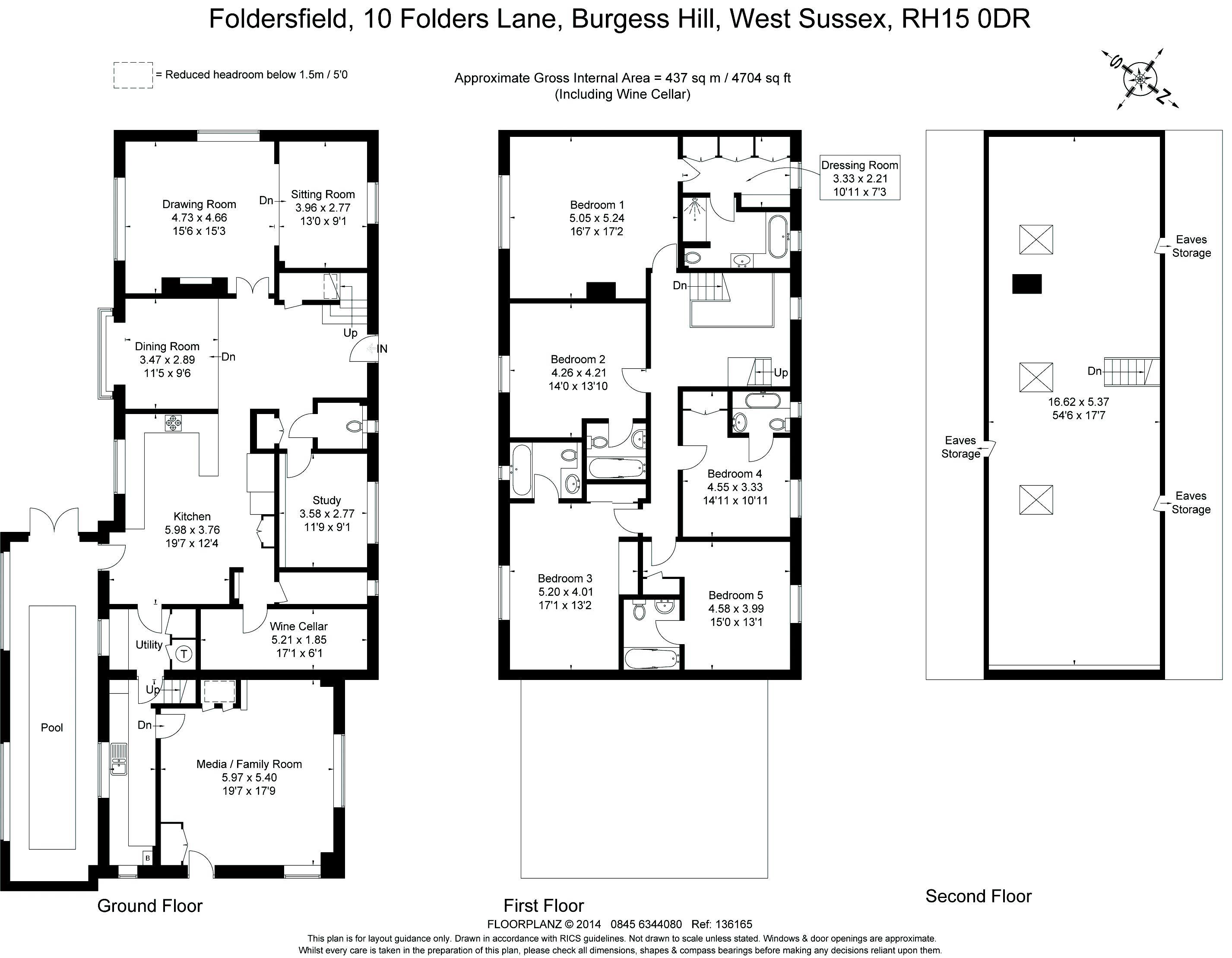 7 bed detached house for sale in Folders Lane, Burgess Hill RH15