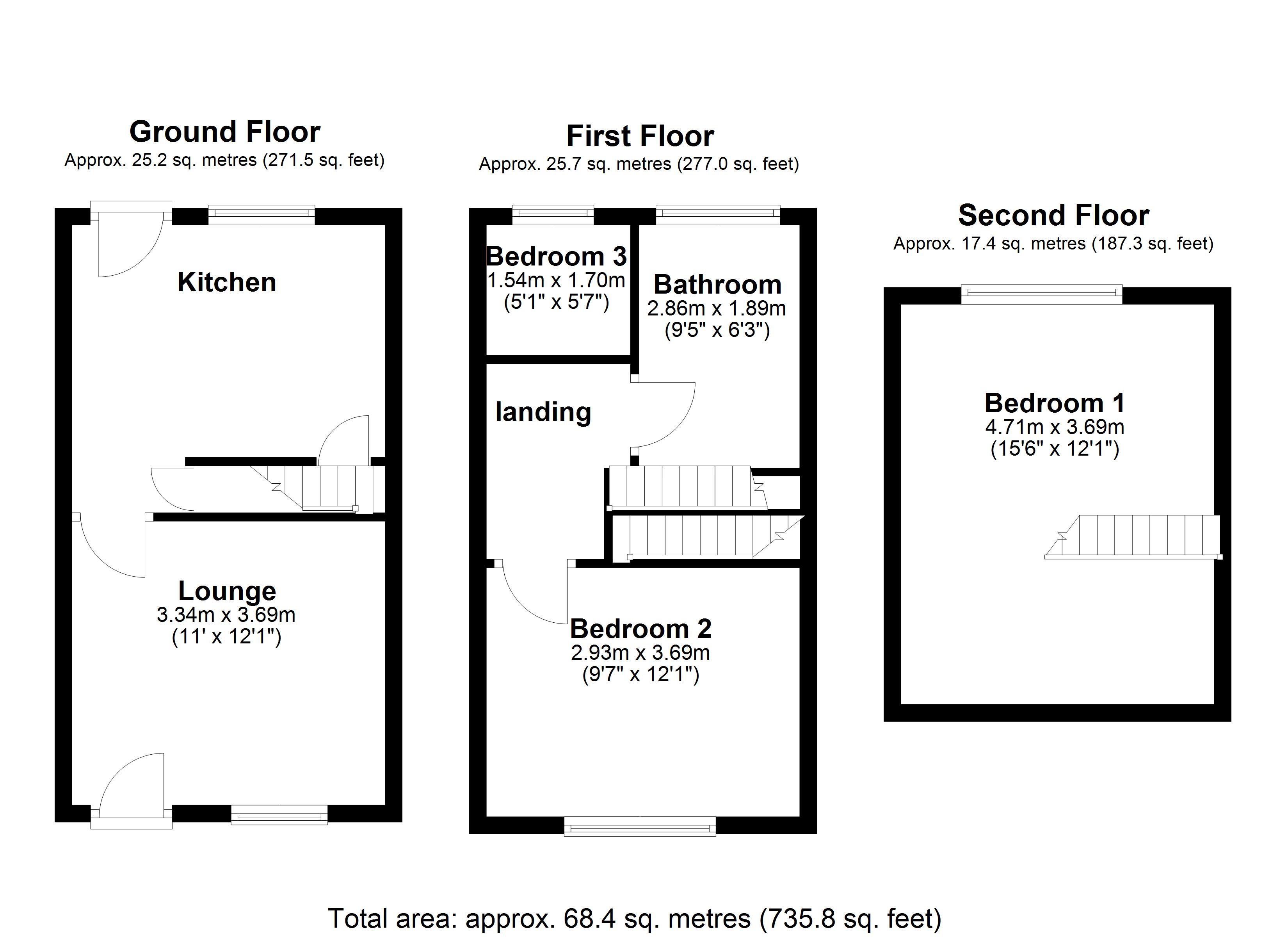 8, East Street, Nottingham floorplan