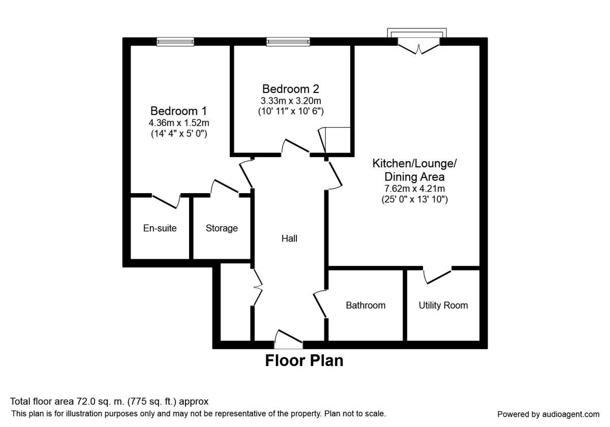 2 Bedrooms Flat to rent in Worsley Road, Swinton, Manchester M27