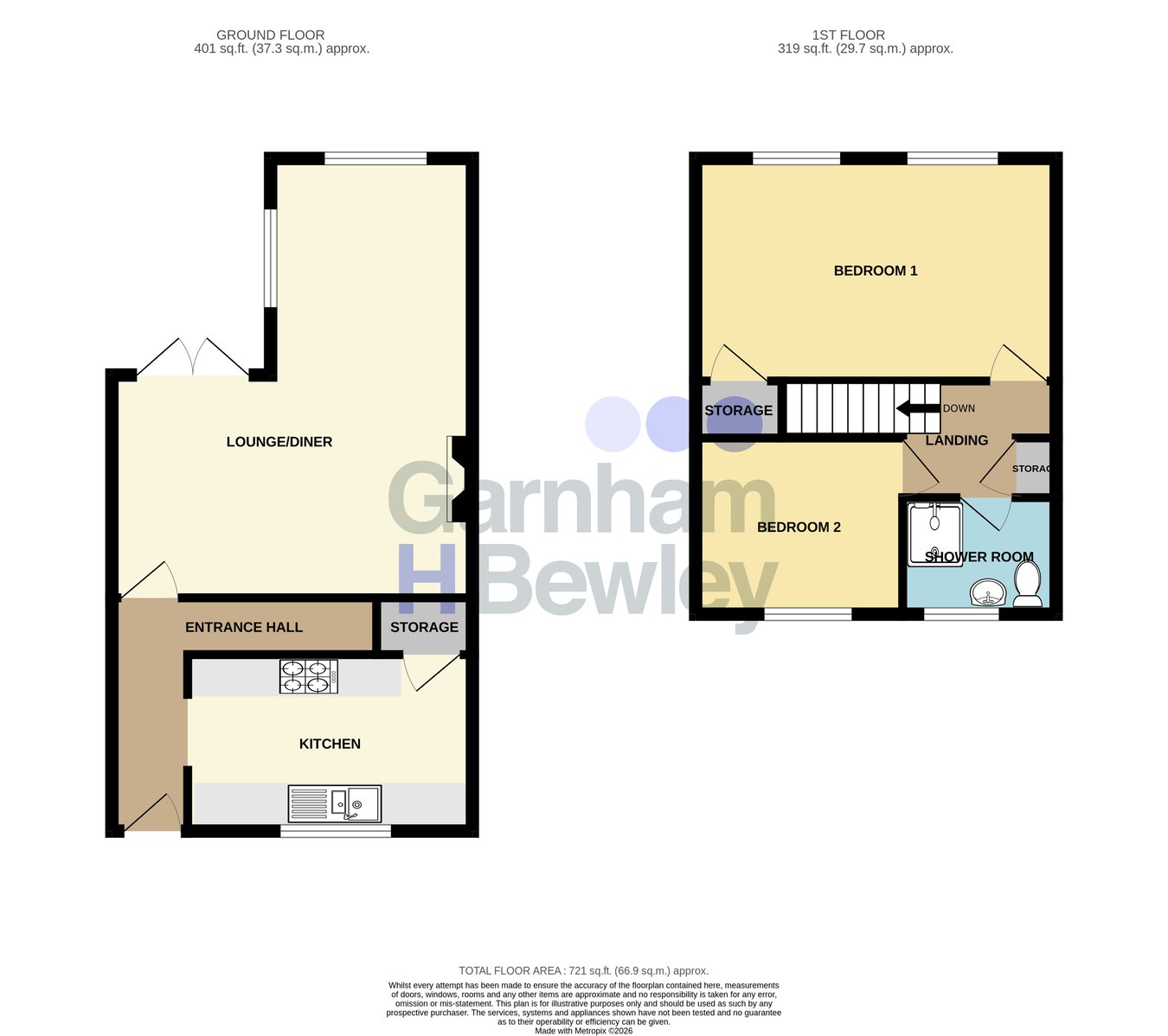 69, Stockwell Road, East Grinstead floorplan