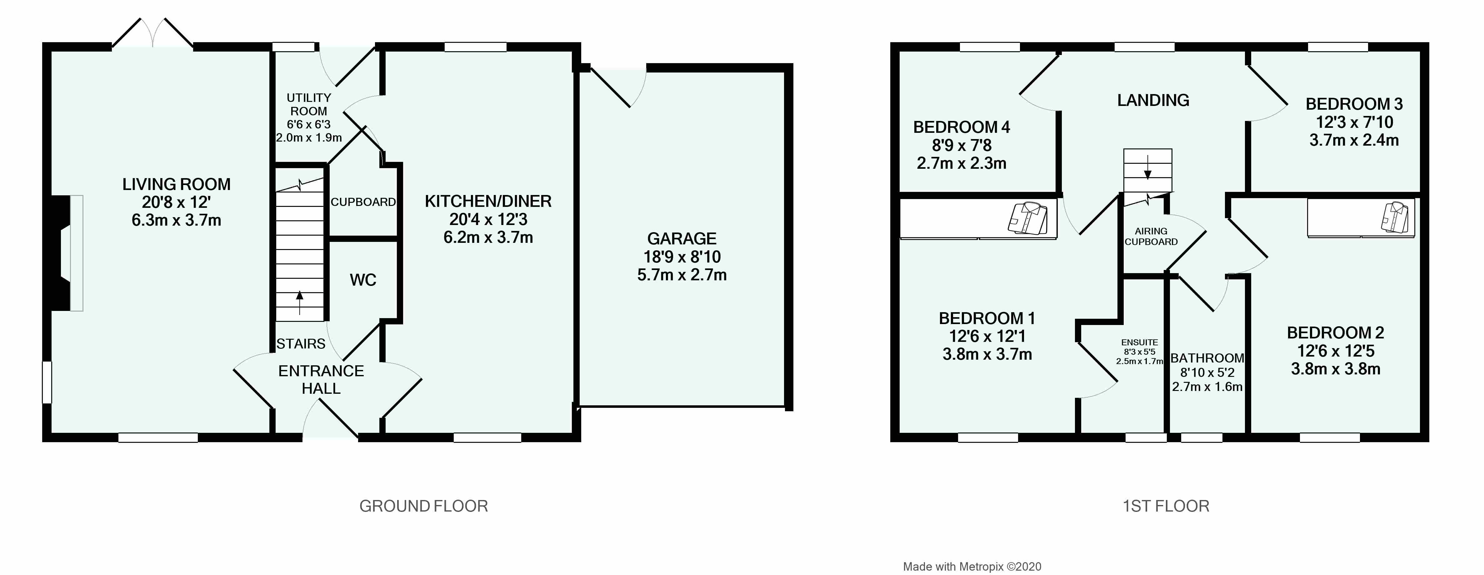 4 bed linkdetached house for sale in Creedy View, Sandford, Crediton, Devon EX17 Zoopla