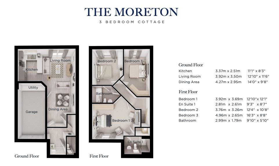 The Moreton at Sanctuary Last Drop Village, Sanctuary Mews, Bolton floorplan