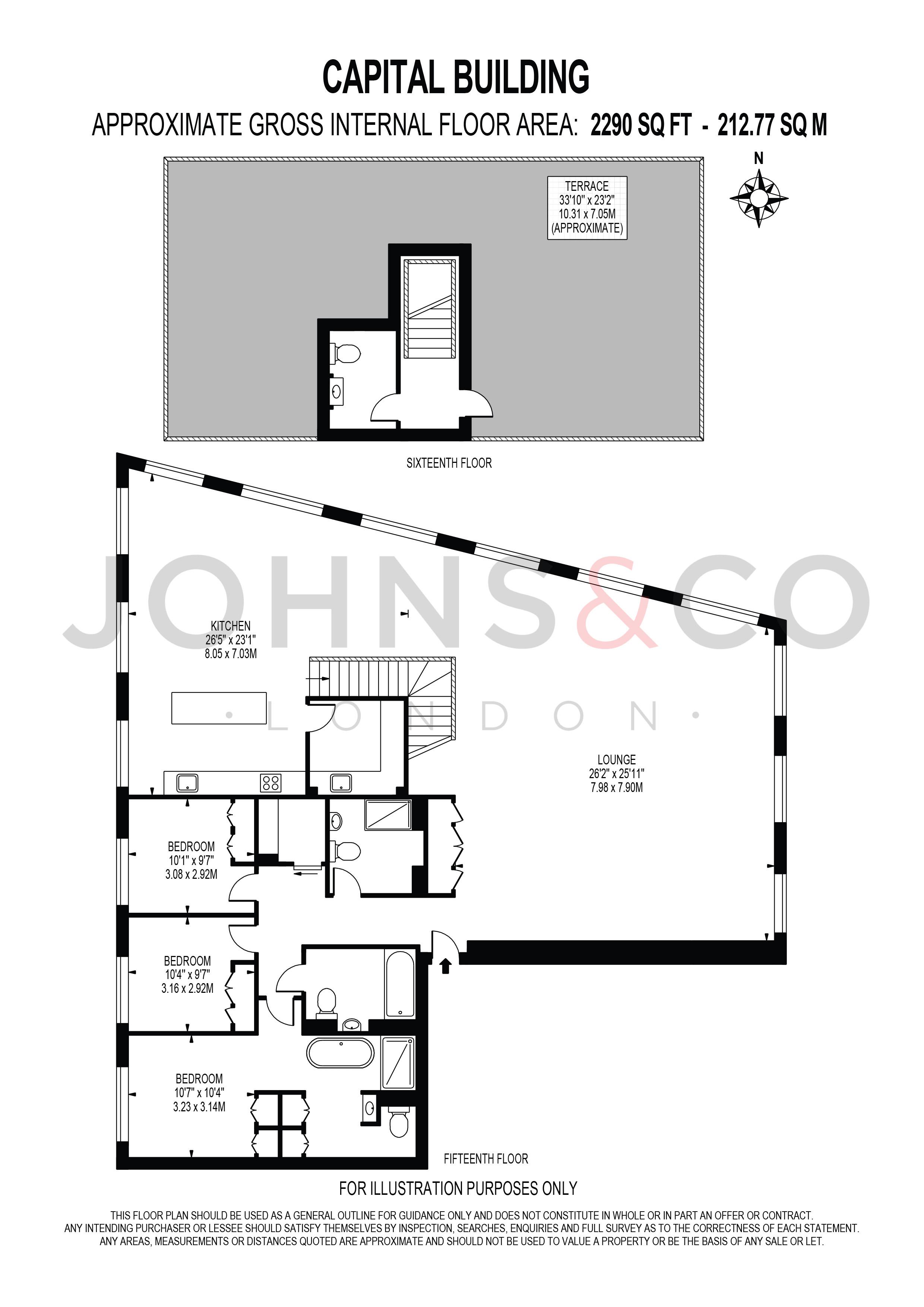 3 Bedrooms Flat to rent in Capital Building, Embassy Gardens, Nine Elms, London SW11