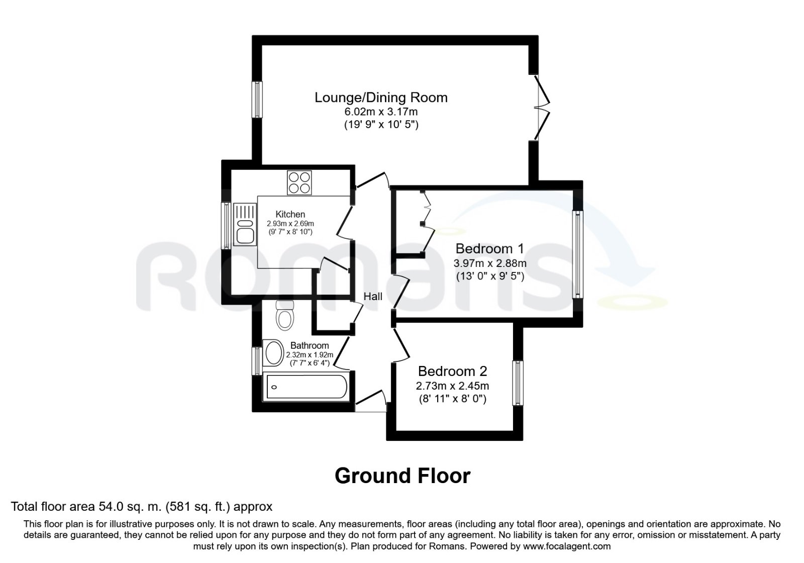 10, Clover Leaf Way, Basingstoke floorplan