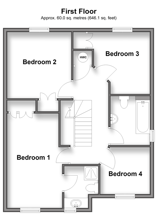 Greystones Willesborough, Ashford floorplan