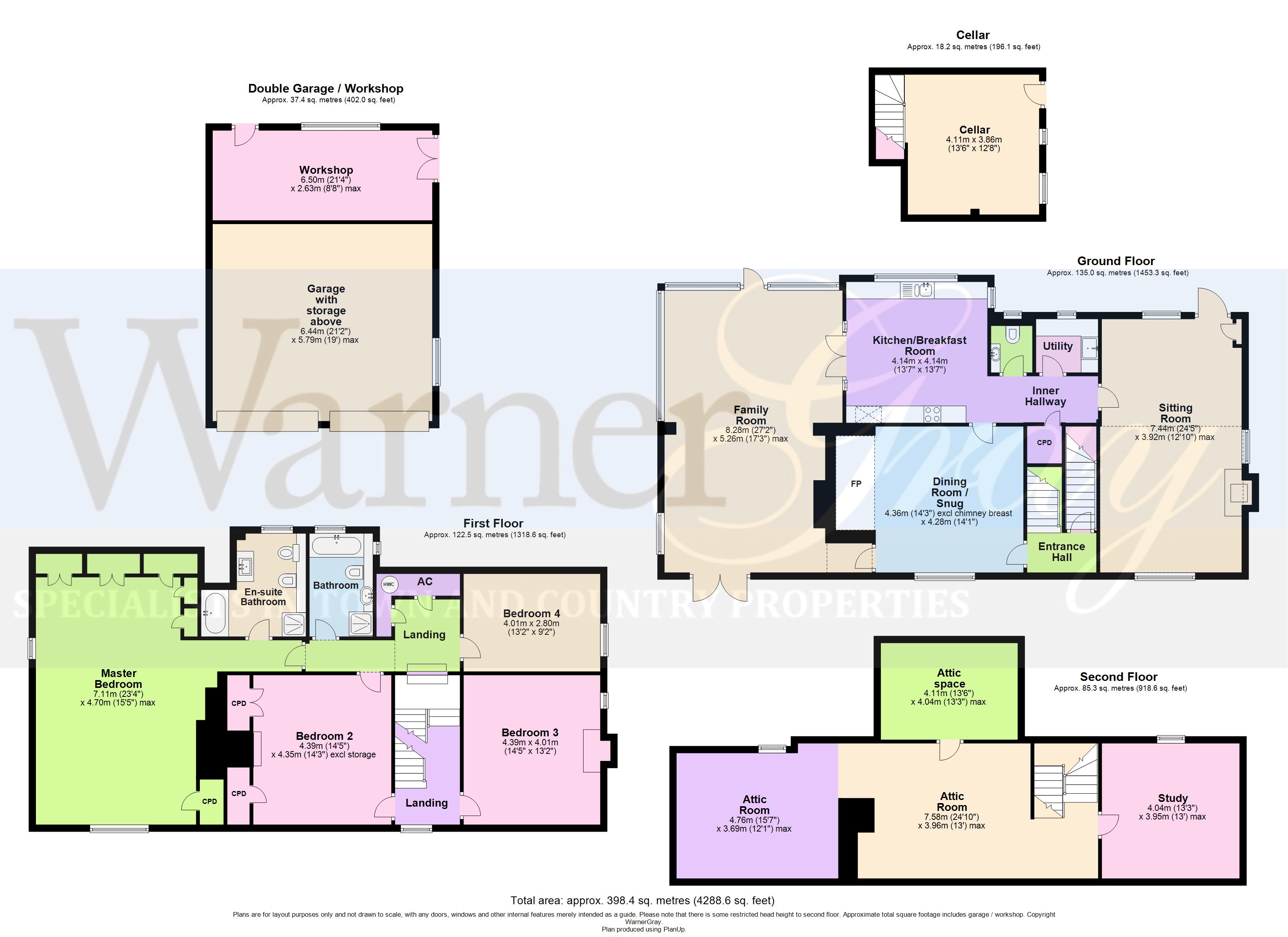 Wittersham Road, Iden, Rye TN31, 6 bedroom detached house for sale