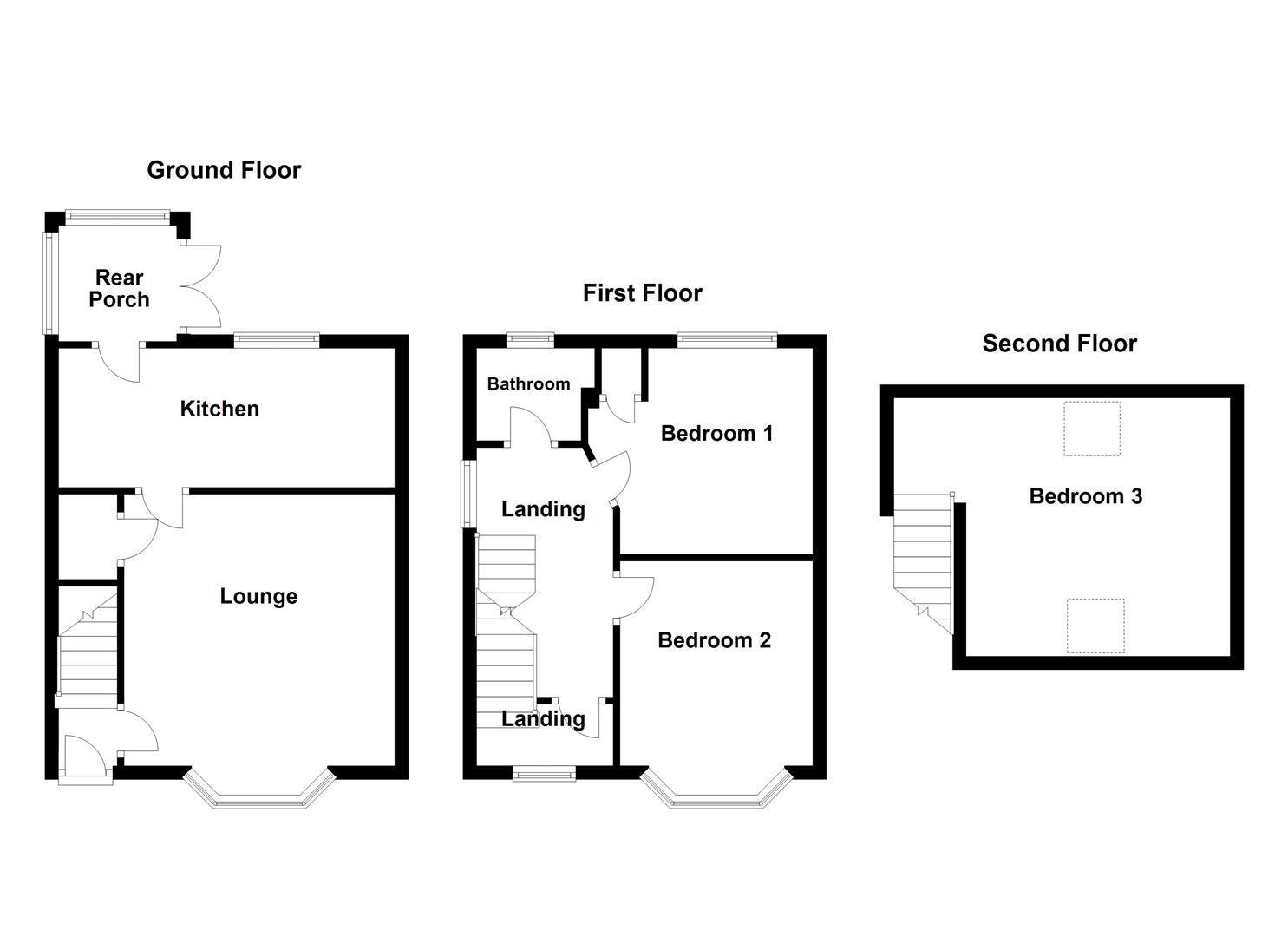 Oakwood Avenue, Wakefield WF2, 3 bedroom end terrace house for sale