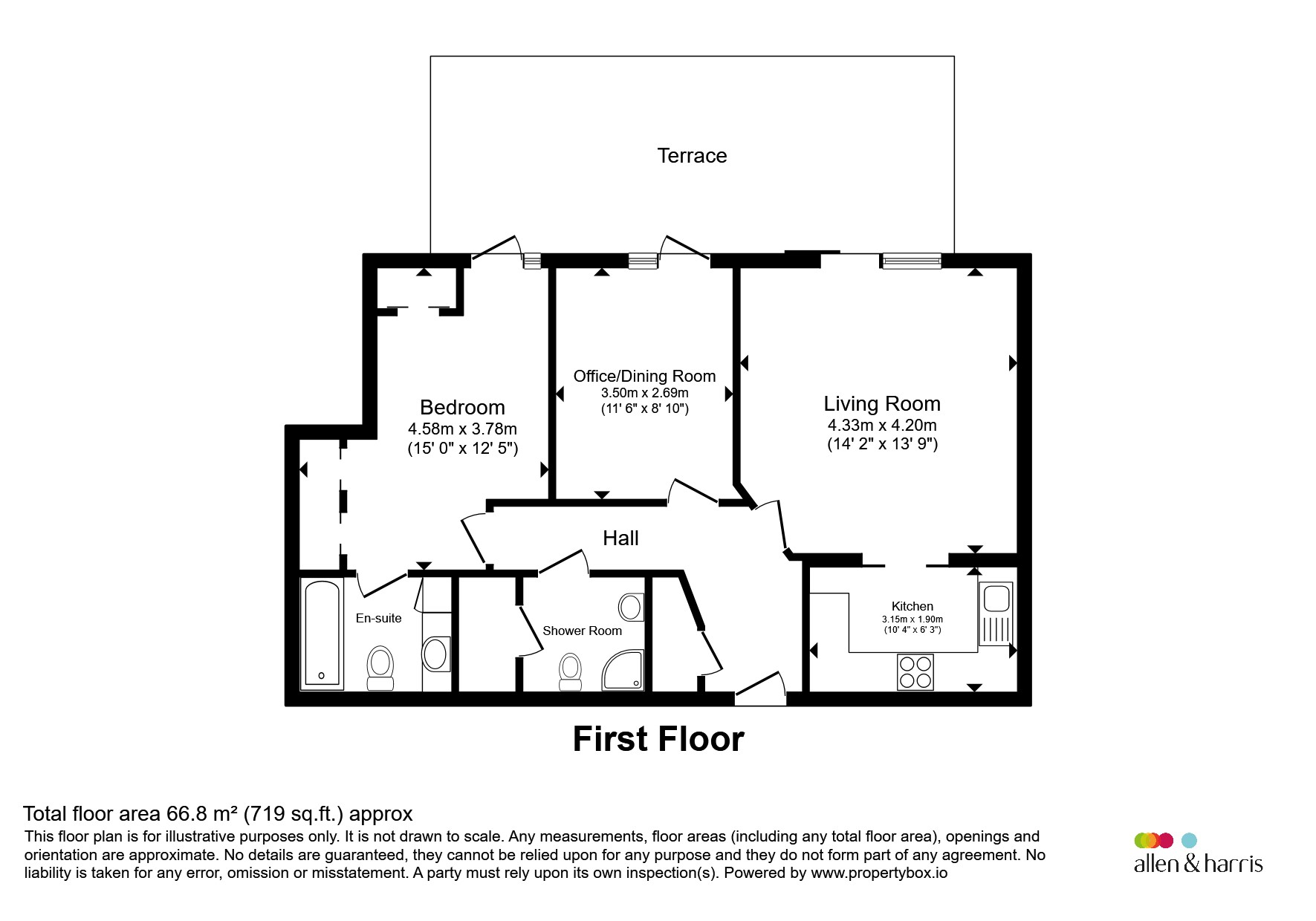 7, Linden Court, Holbrook Way, Swindon floorplan