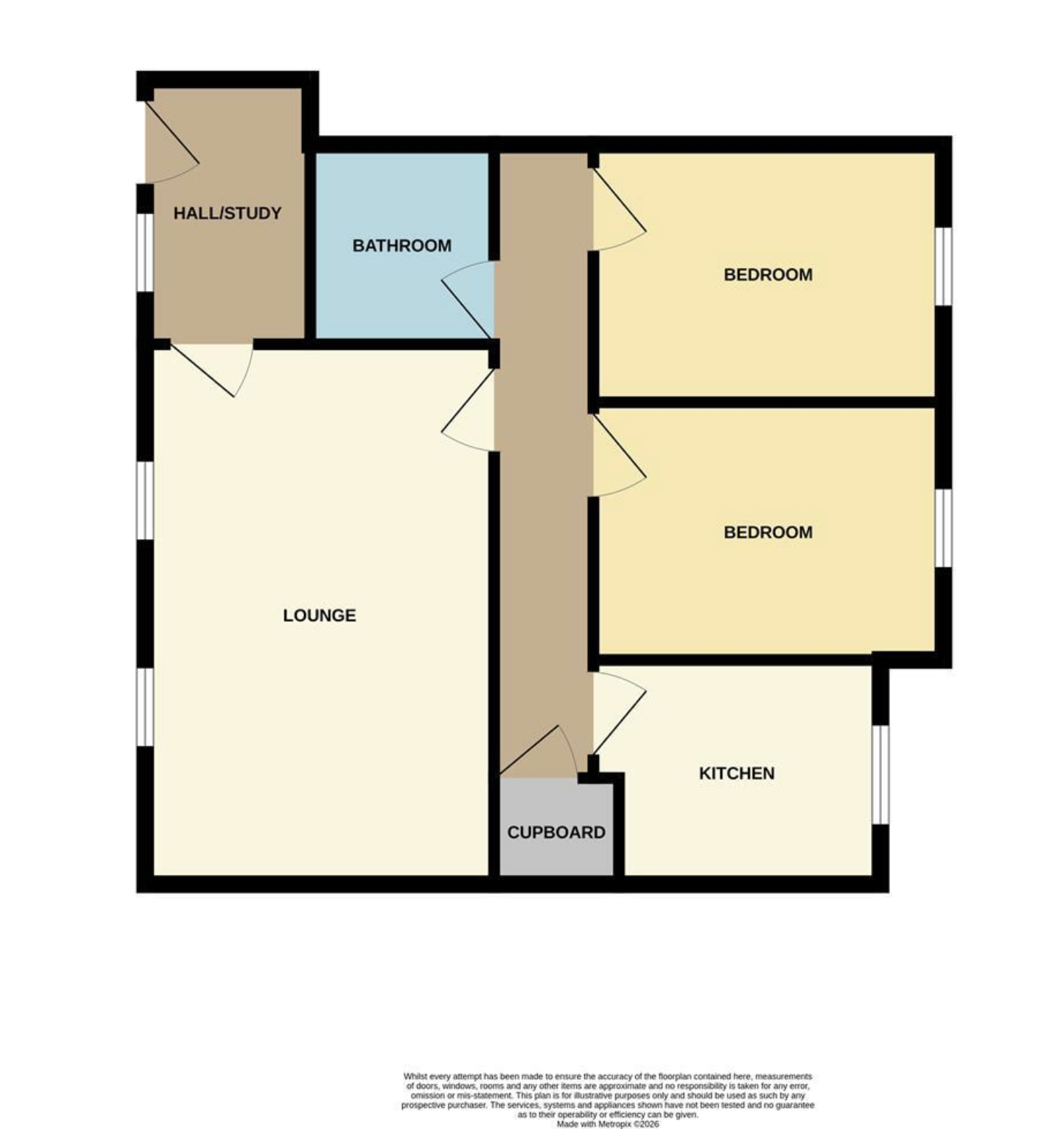 121,Flat 9, Stoddens Road, Burnham-on-sea floorplan