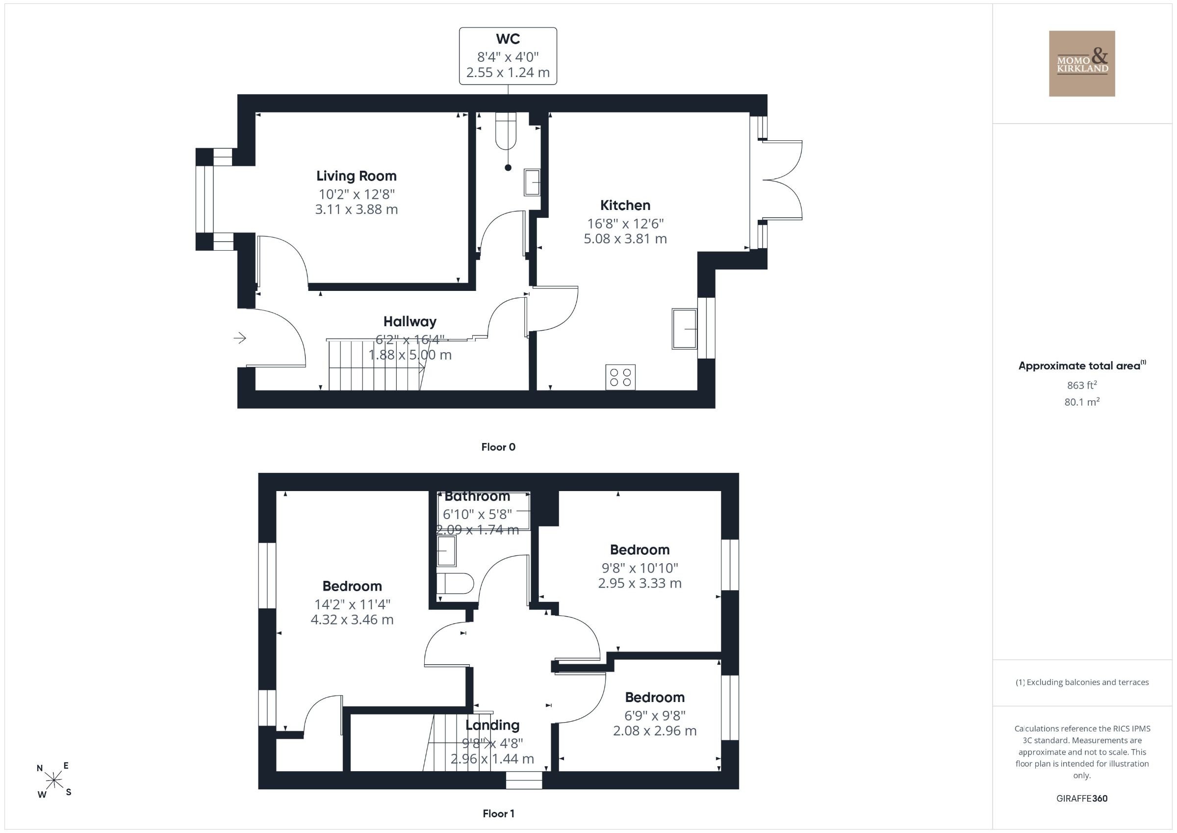 9 Templegill Crescent, Wishaw floorplan