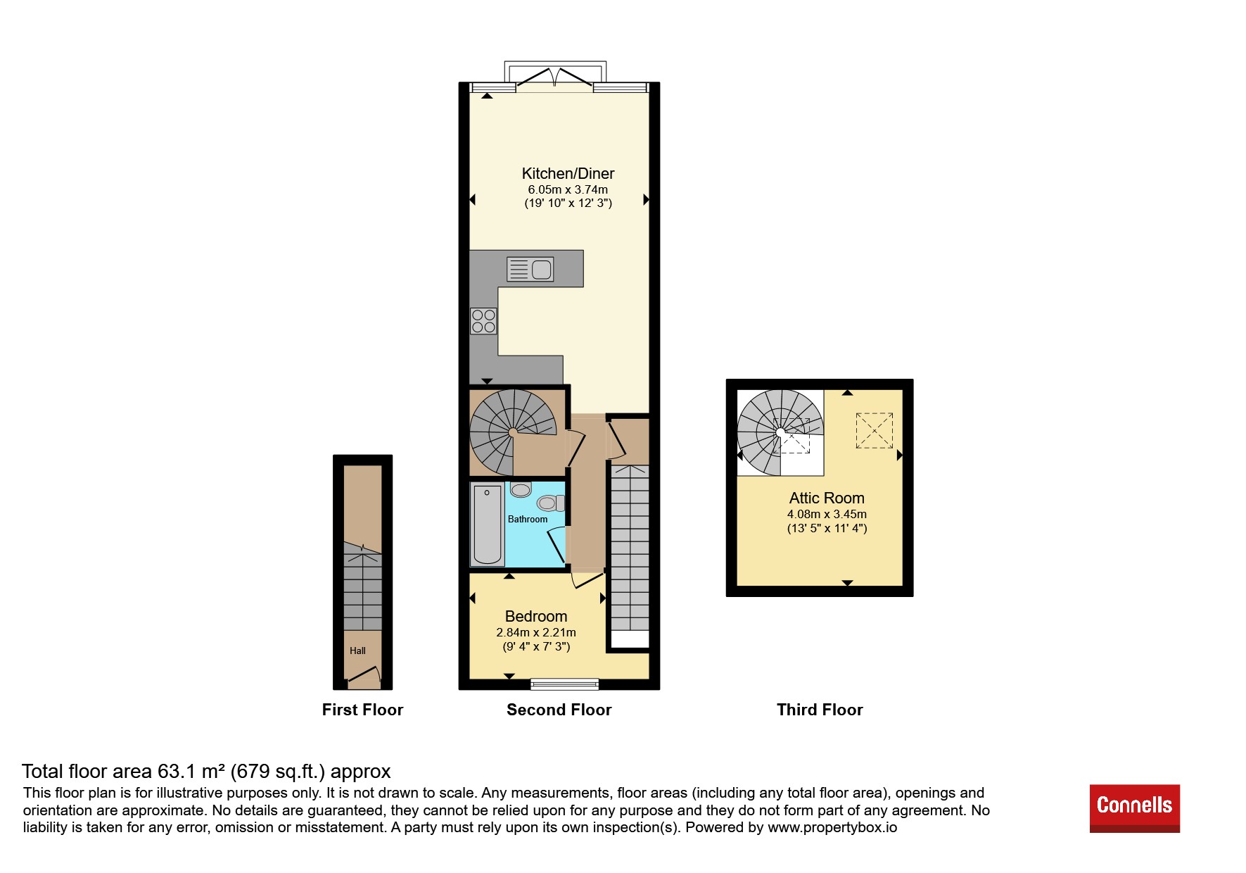 4b, Smith Street, Watford floorplan