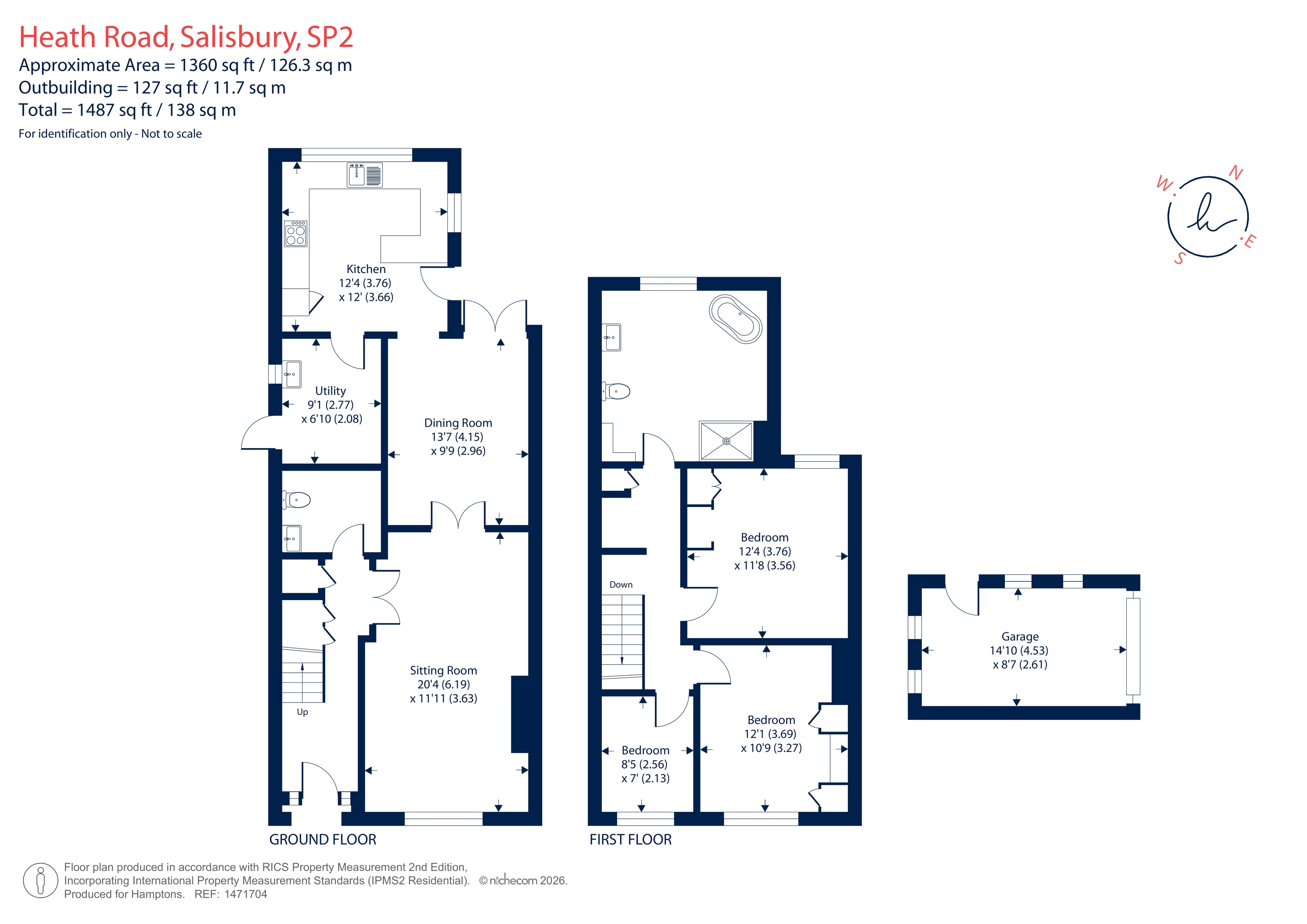 24, Heath Road, Salisbury floorplan