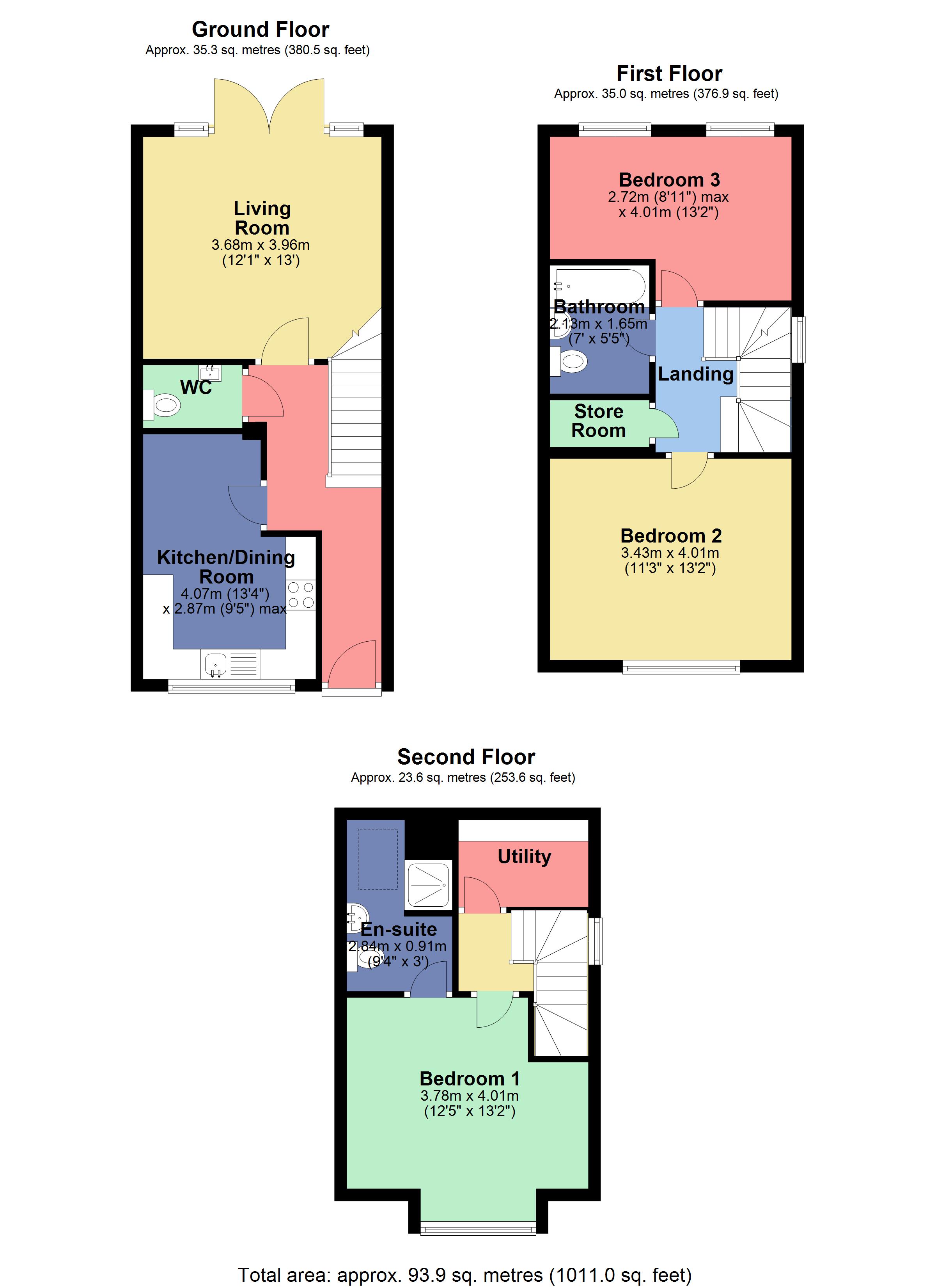 3 Bedrooms Semi-detached house for sale in Aurora Close, Watford, Hertfordshire WD25