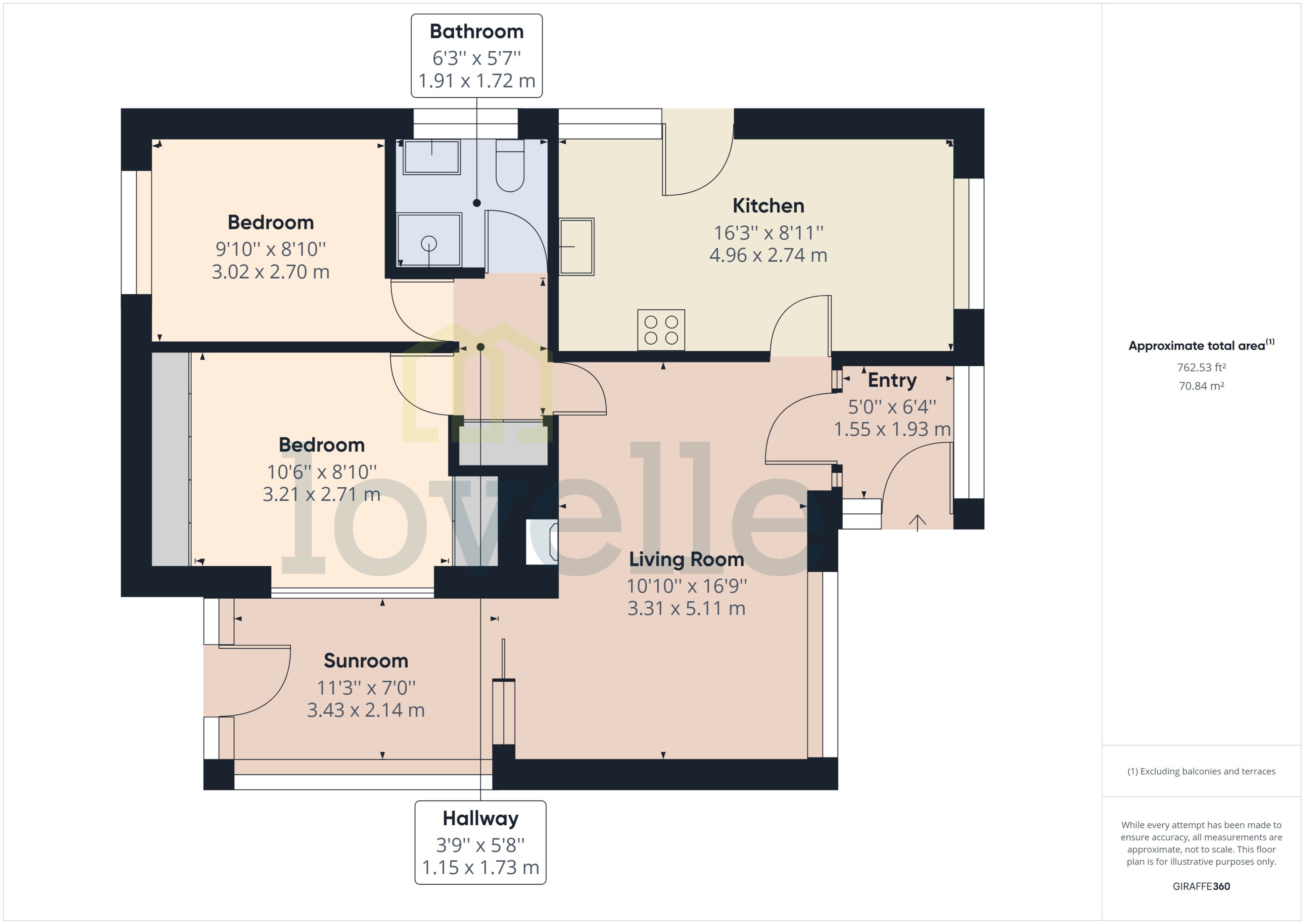 Free property report 6 Waverley Avenue, North Hykeham, Lincoln, LN6 8TJ