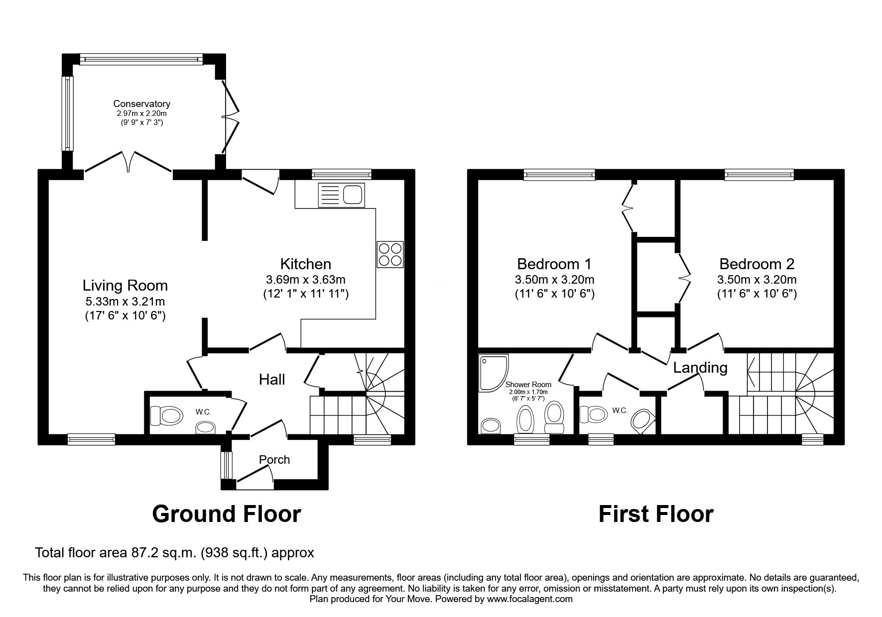 73, Clockhouse, Kent floorplan