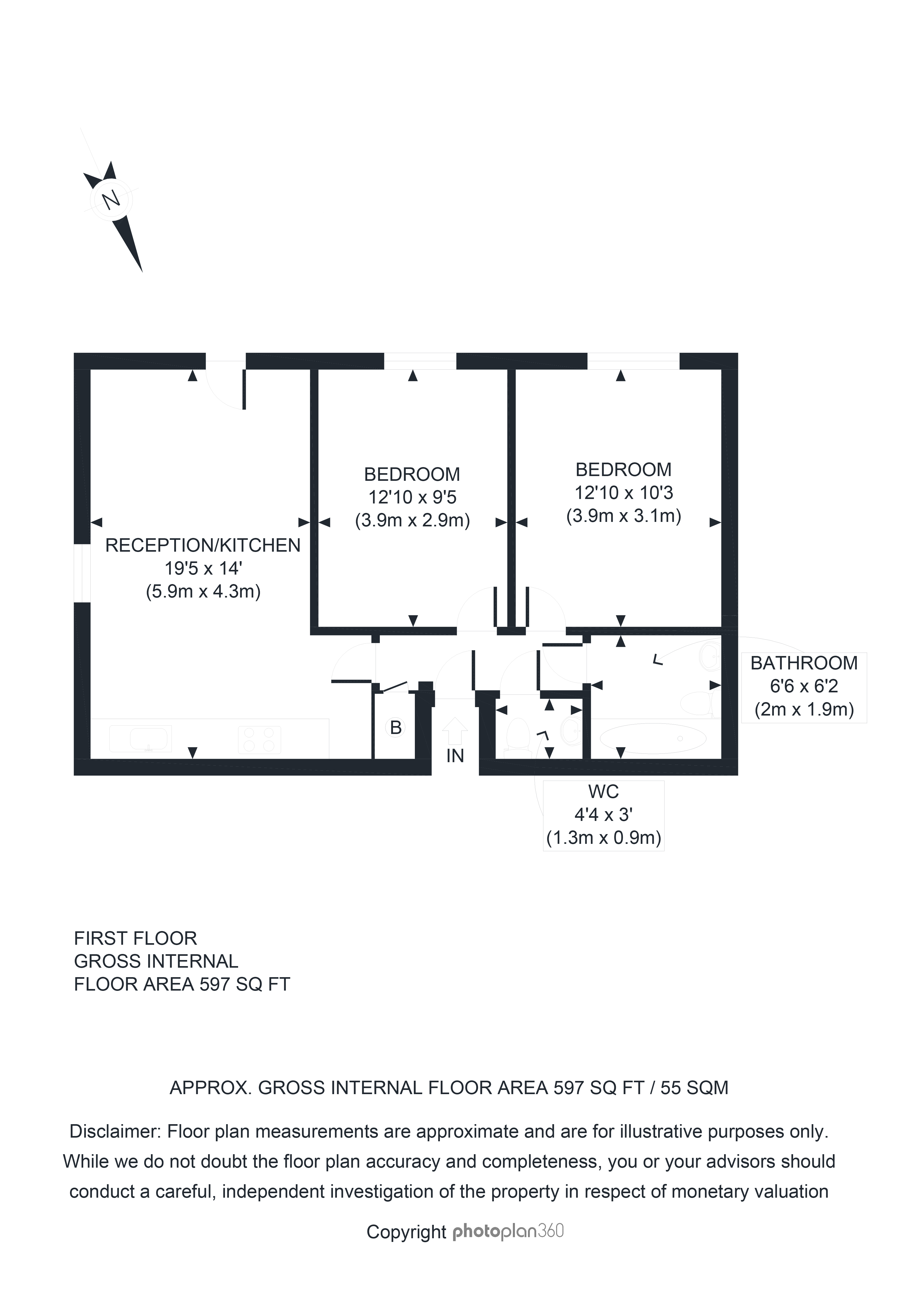 2 Bedrooms Flat for sale in Decima Street, London SE1