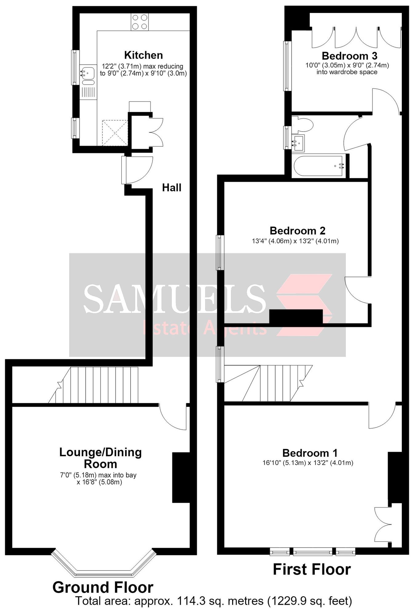 6a, Blackall Road, Exeter floorplan