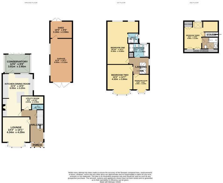 9, Borough Park Road, Paignton floorplan